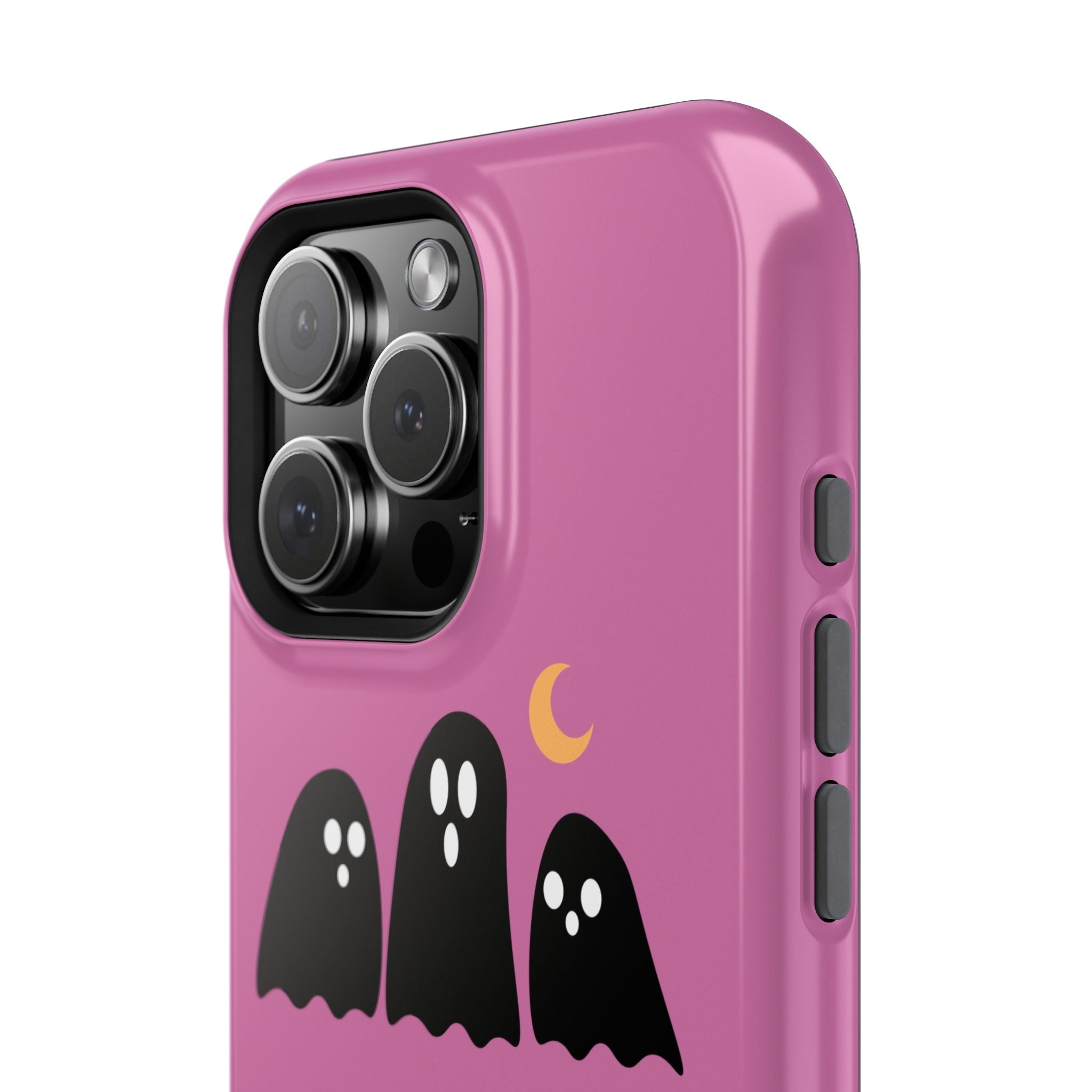 Ghostly Boo University Impact-Resistant Cases, Cute Phone Cover, Halloween Gift, College Student Accessory, Alumni Case