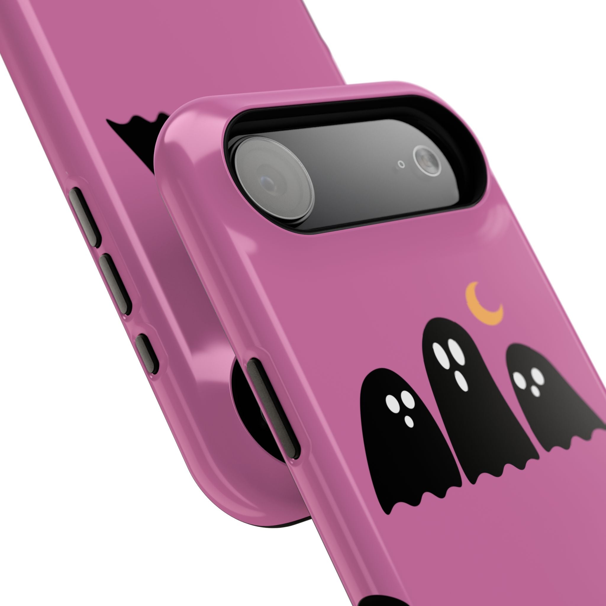 Ghostly Boo University Impact-Resistant Cases, Cute Phone Cover, Halloween Gift, College Student Accessory, Alumni Case