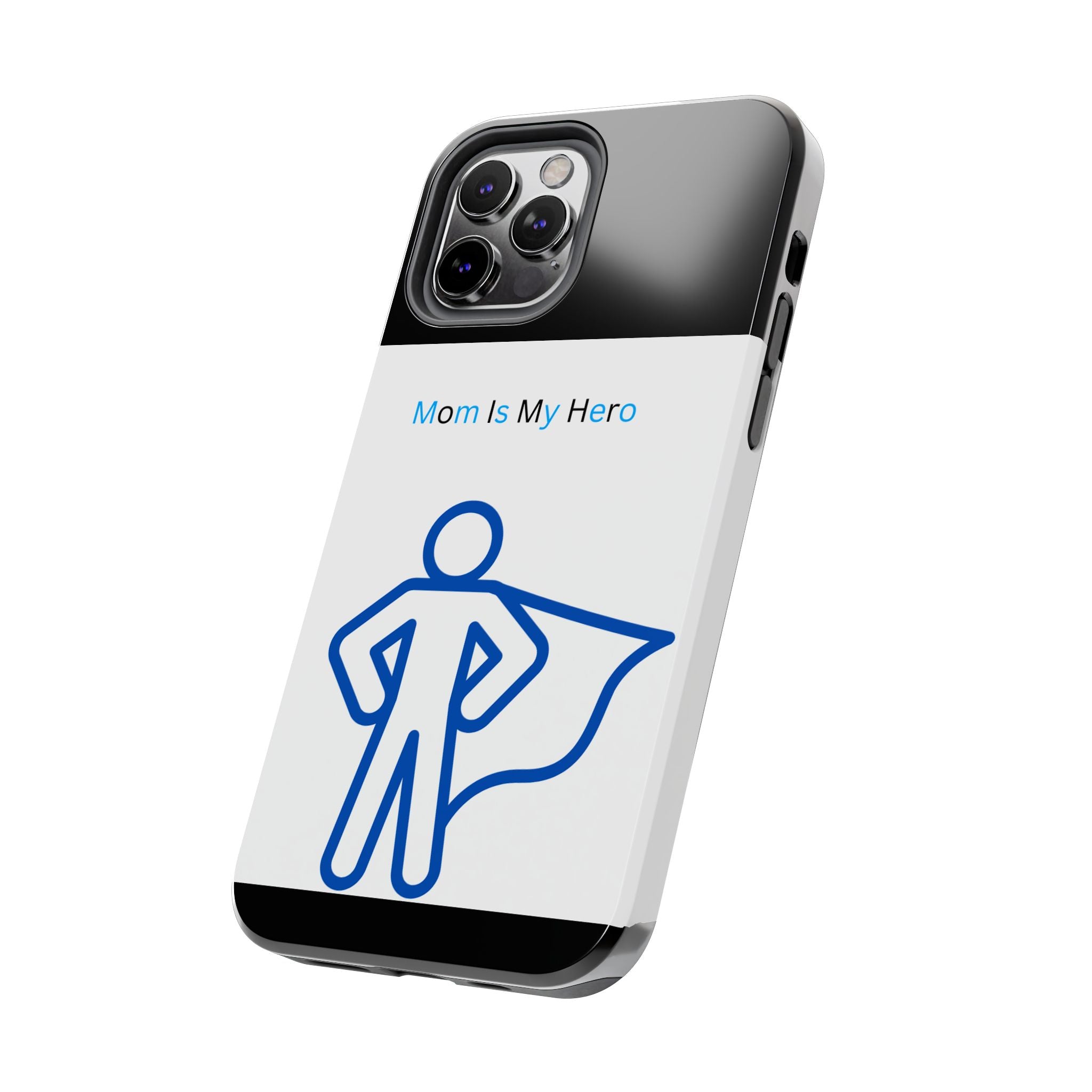 Mom Is My Hero Tough Phone Cases | Gifts for Moms, Hero Phone Cover, Durable Phone Case, Mother's Day, Super Mom Gift
