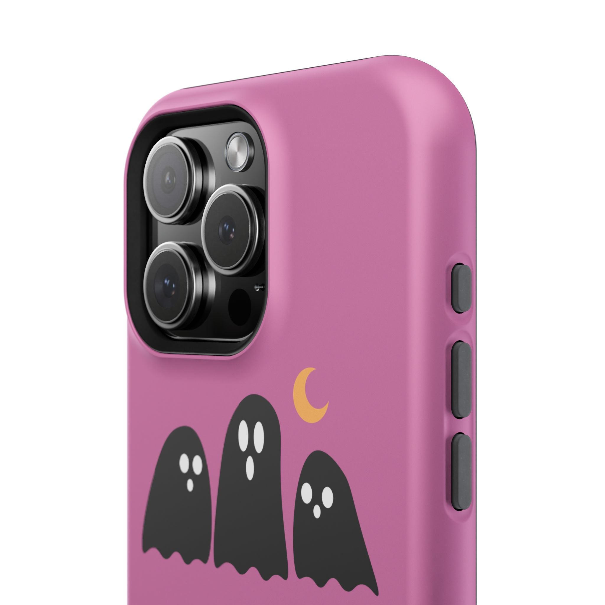 Ghostly Boo University Impact-Resistant Cases, Cute Phone Cover, Halloween Gift, College Student Accessory, Alumni Case