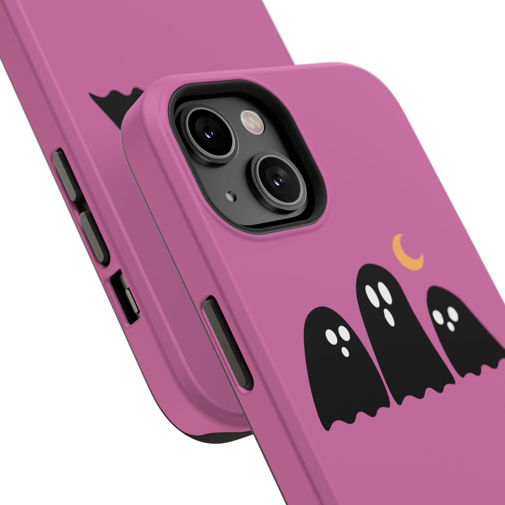 Ghostly Boo University Impact-Resistant Cases, Cute Phone Cover, Halloween Gift, College Student Accessory, Alumni Case