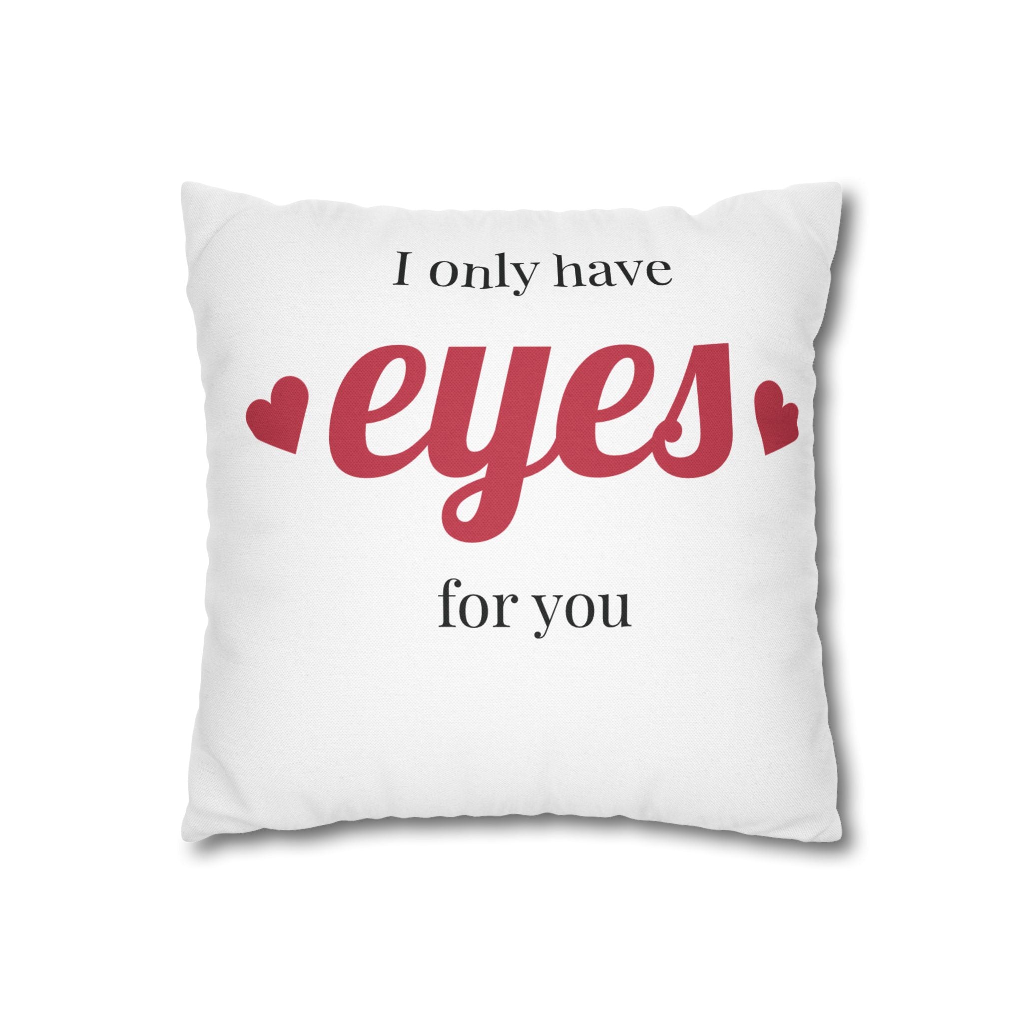 Heartfelt Pillowcase Gift for Couples, Bedroom Decor, Cozy Home Accessory, Funny Quotes, Valentine's Day, Love Gifts