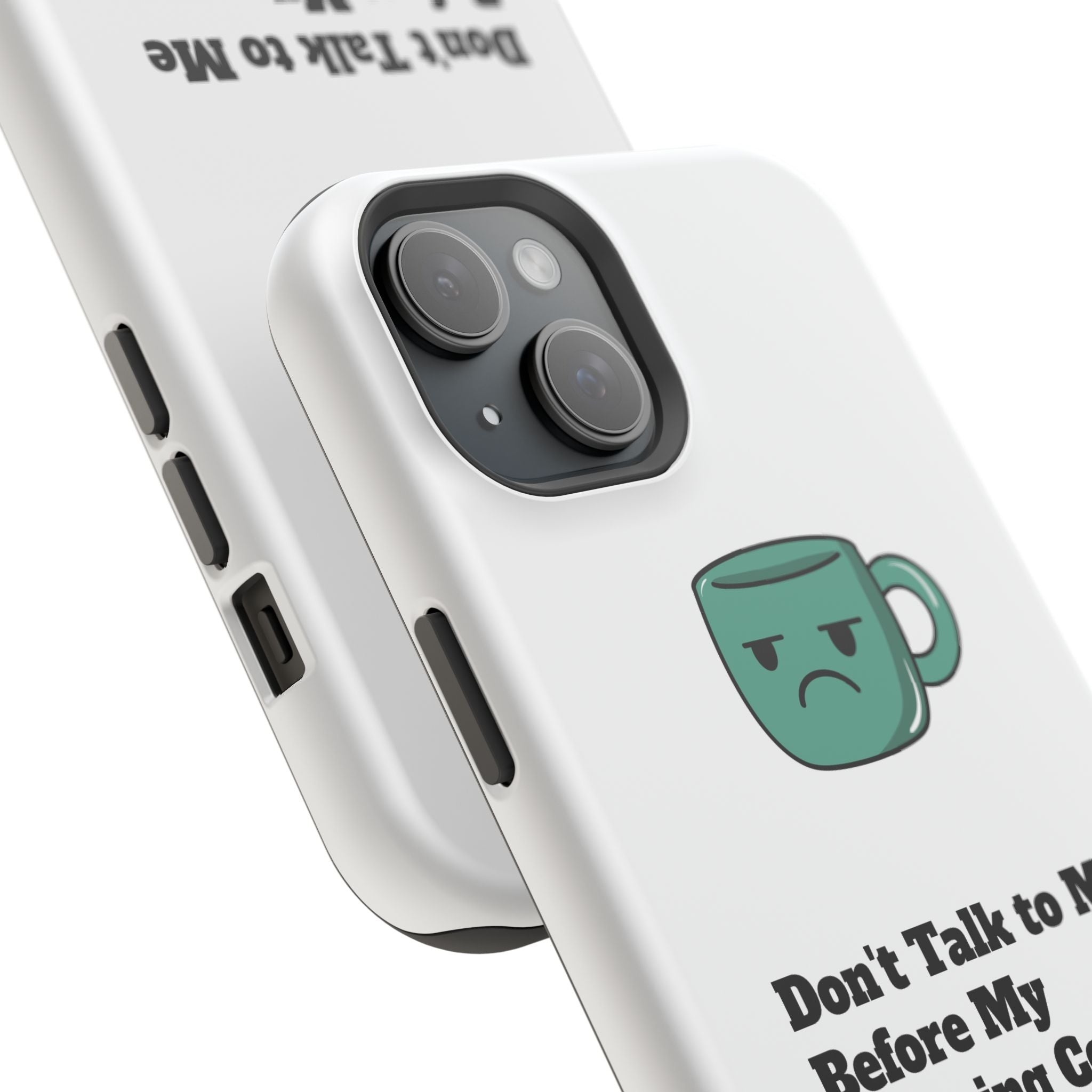 Coffee-Themed Magnetic Phone Cases, Funny Gift for Coffee Lovers, Morning Essential, Quirky Phone Accessories, Unique Merchandise