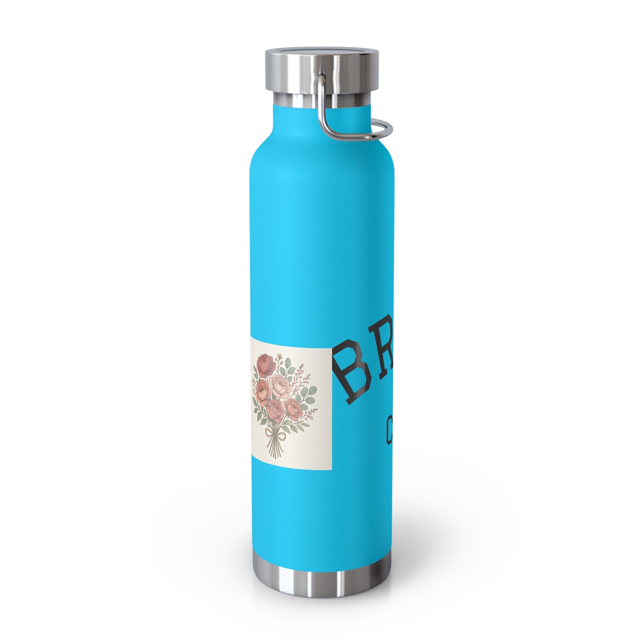Bride Crew Insulated Water Bottle | Wedding Gift, Bridal Party Favor, Engagement Party, Floral Design, Eco-Friendly Beverage Container