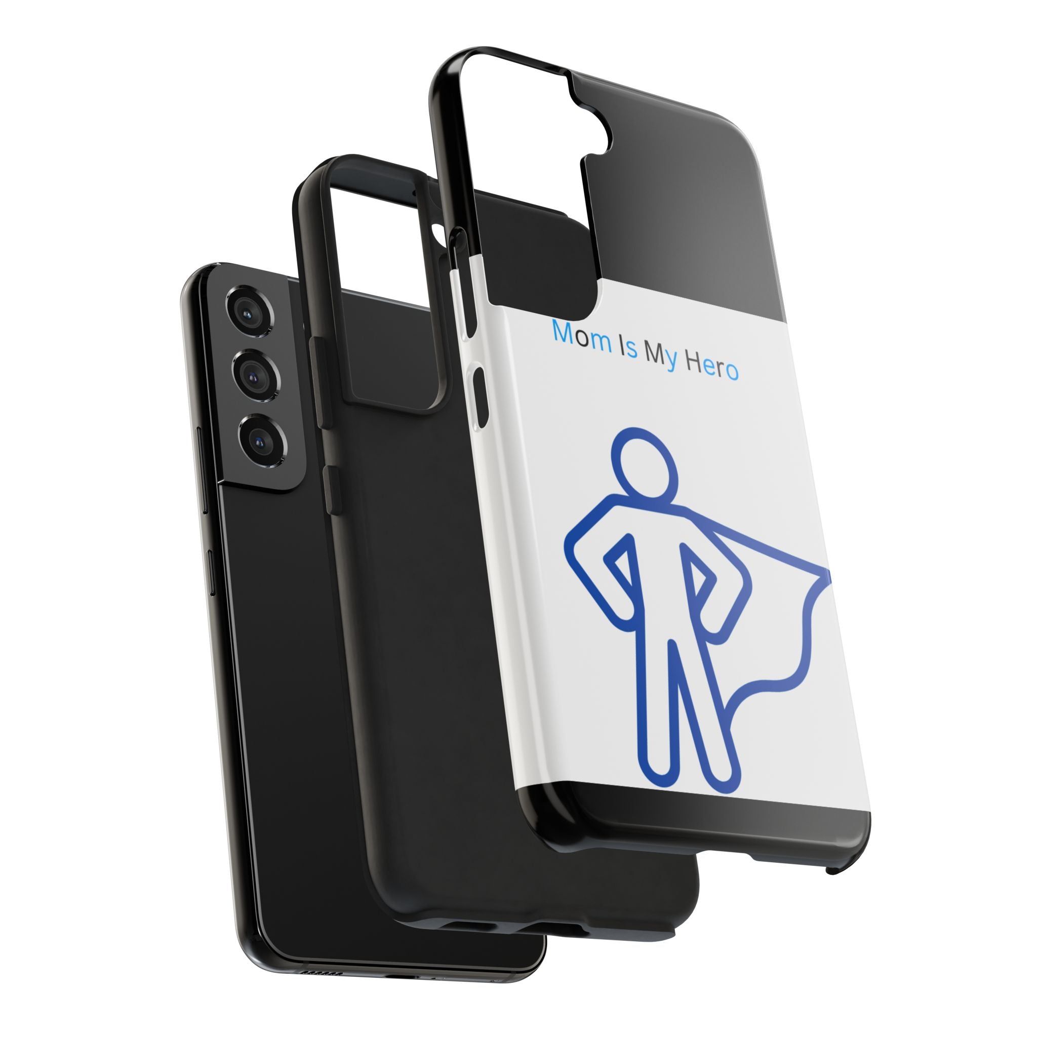 Mom Is My Hero Tough Phone Cases | Gifts for Moms, Hero Phone Cover, Durable Phone Case, Mother's Day, Super Mom Gift