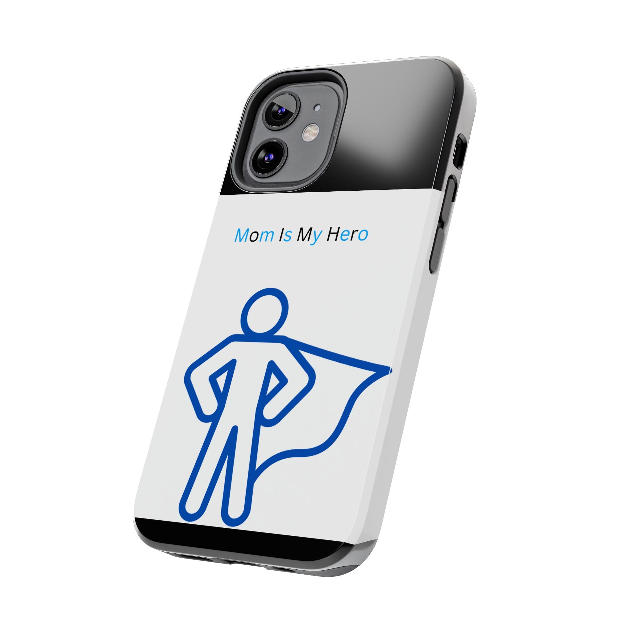 Mom Is My Hero Tough Phone Cases | Gifts for Moms, Hero Phone Cover, Durable Phone Case, Mother's Day, Super Mom Gift