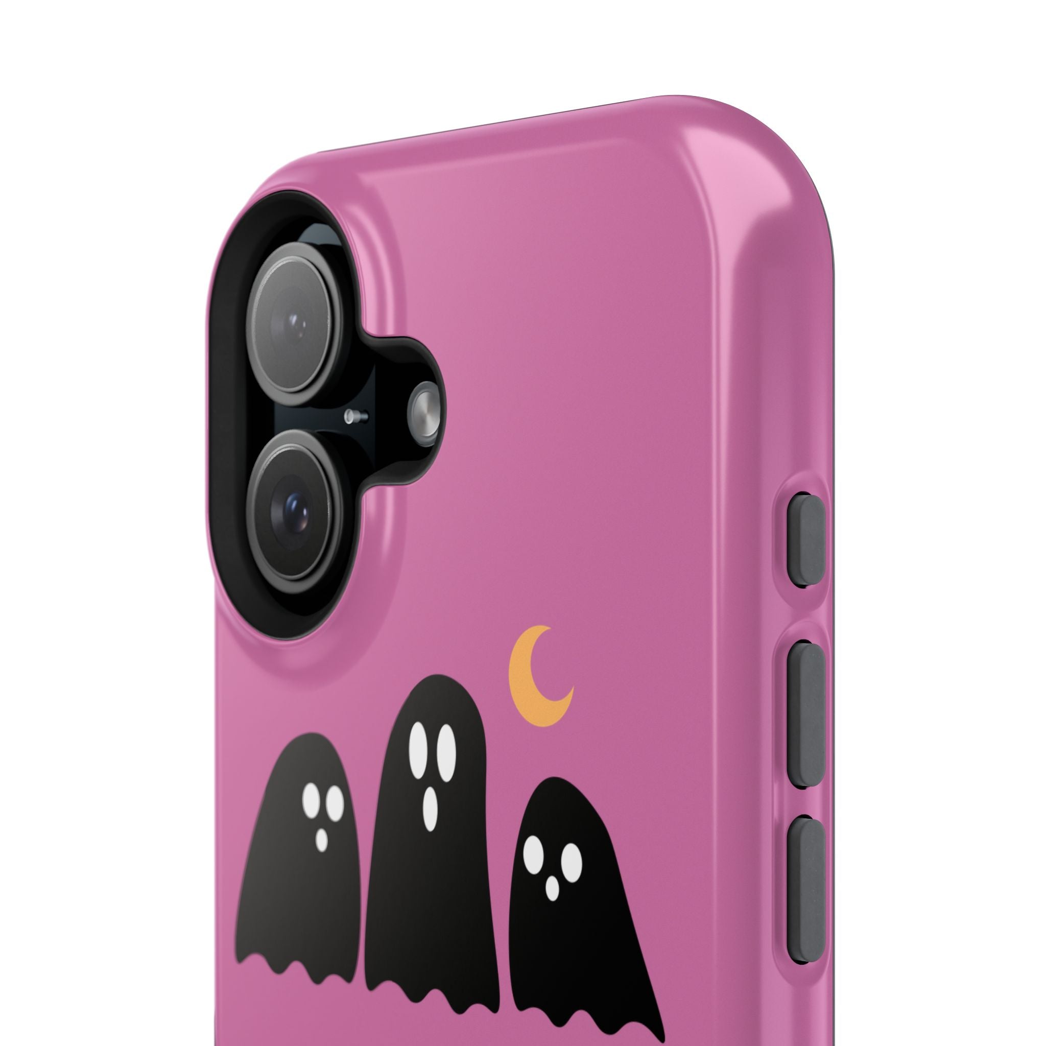 Ghostly Boo University Impact-Resistant Cases, Cute Phone Cover, Halloween Gift, College Student Accessory, Alumni Case