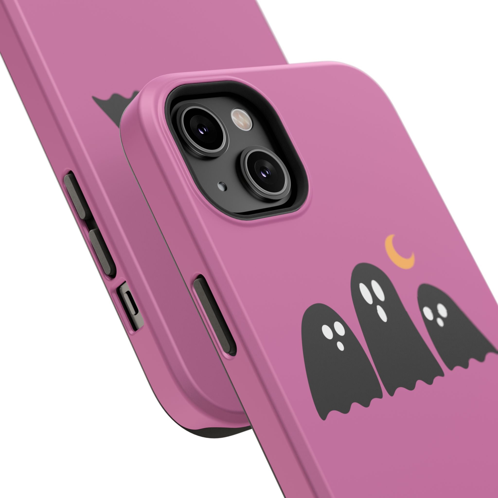 Ghostly Boo University Impact-Resistant Cases, Cute Phone Cover, Halloween Gift, College Student Accessory, Alumni Case