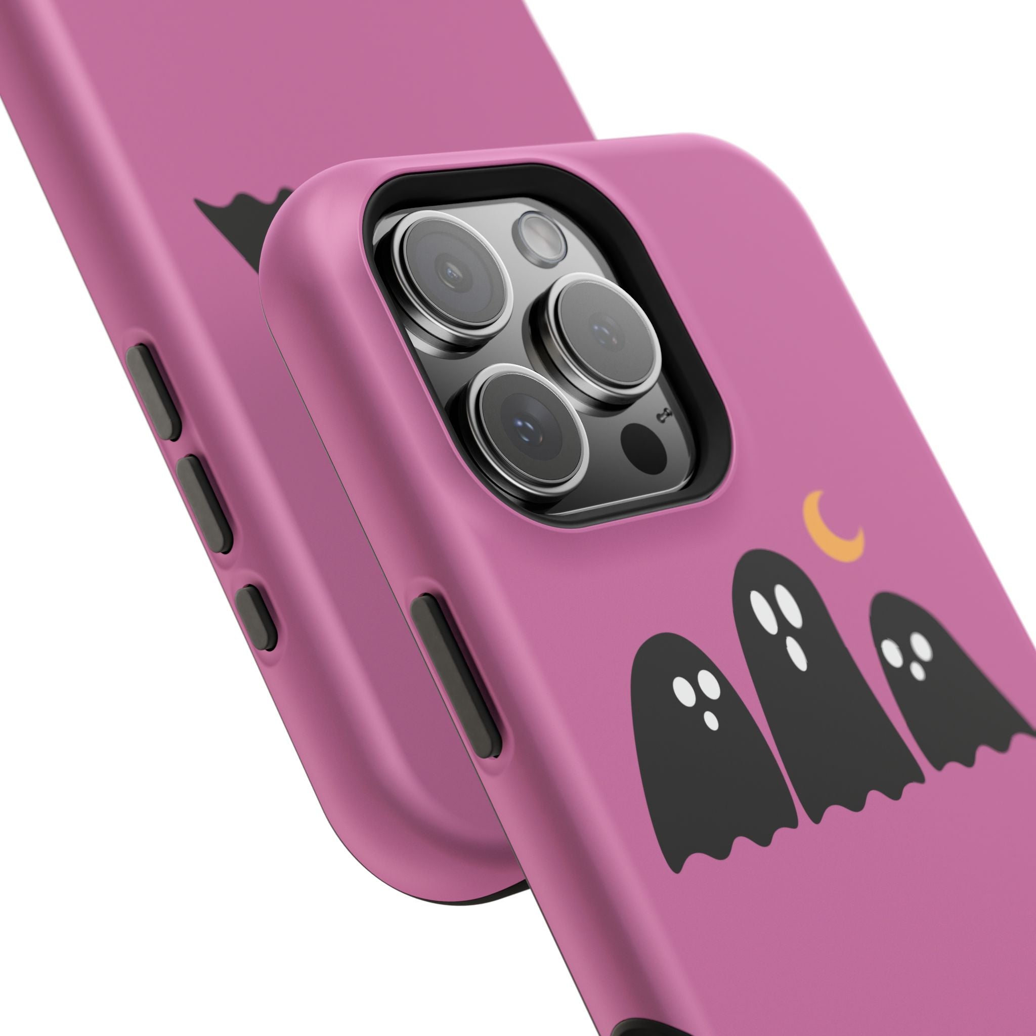 Ghostly Boo University Impact-Resistant Cases, Cute Phone Cover, Halloween Gift, College Student Accessory, Alumni Case