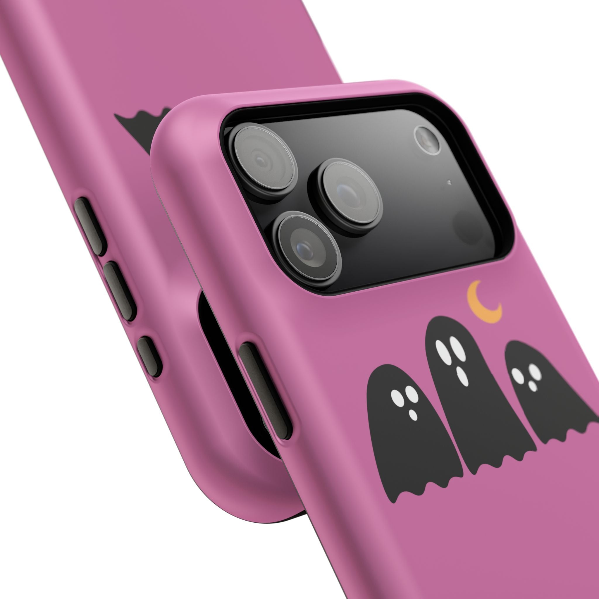 Ghostly Boo University Impact-Resistant Cases, Cute Phone Cover, Halloween Gift, College Student Accessory, Alumni Case