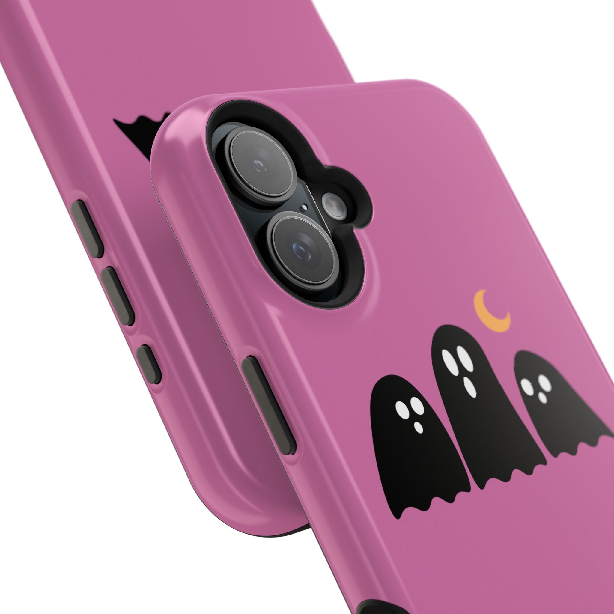 Ghostly Boo University Impact-Resistant Cases, Cute Phone Cover, Halloween Gift, College Student Accessory, Alumni Case