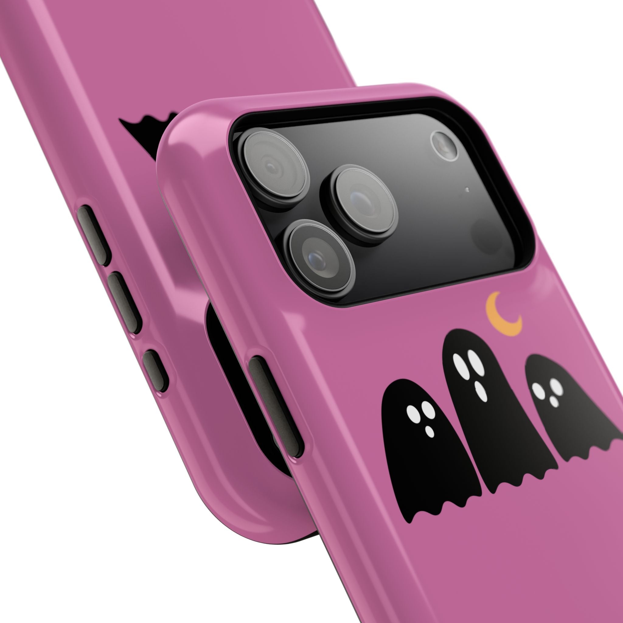 Ghostly Boo University Impact-Resistant Cases, Cute Phone Cover, Halloween Gift, College Student Accessory, Alumni Case