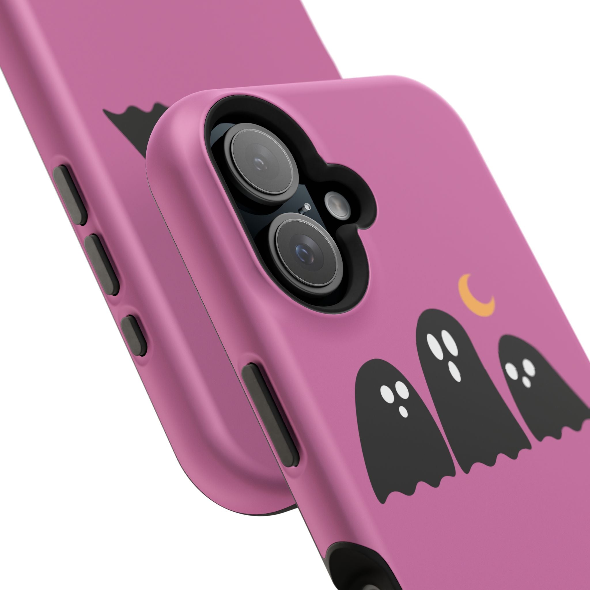 Ghostly Boo University Impact-Resistant Cases, Cute Phone Cover, Halloween Gift, College Student Accessory, Alumni Case