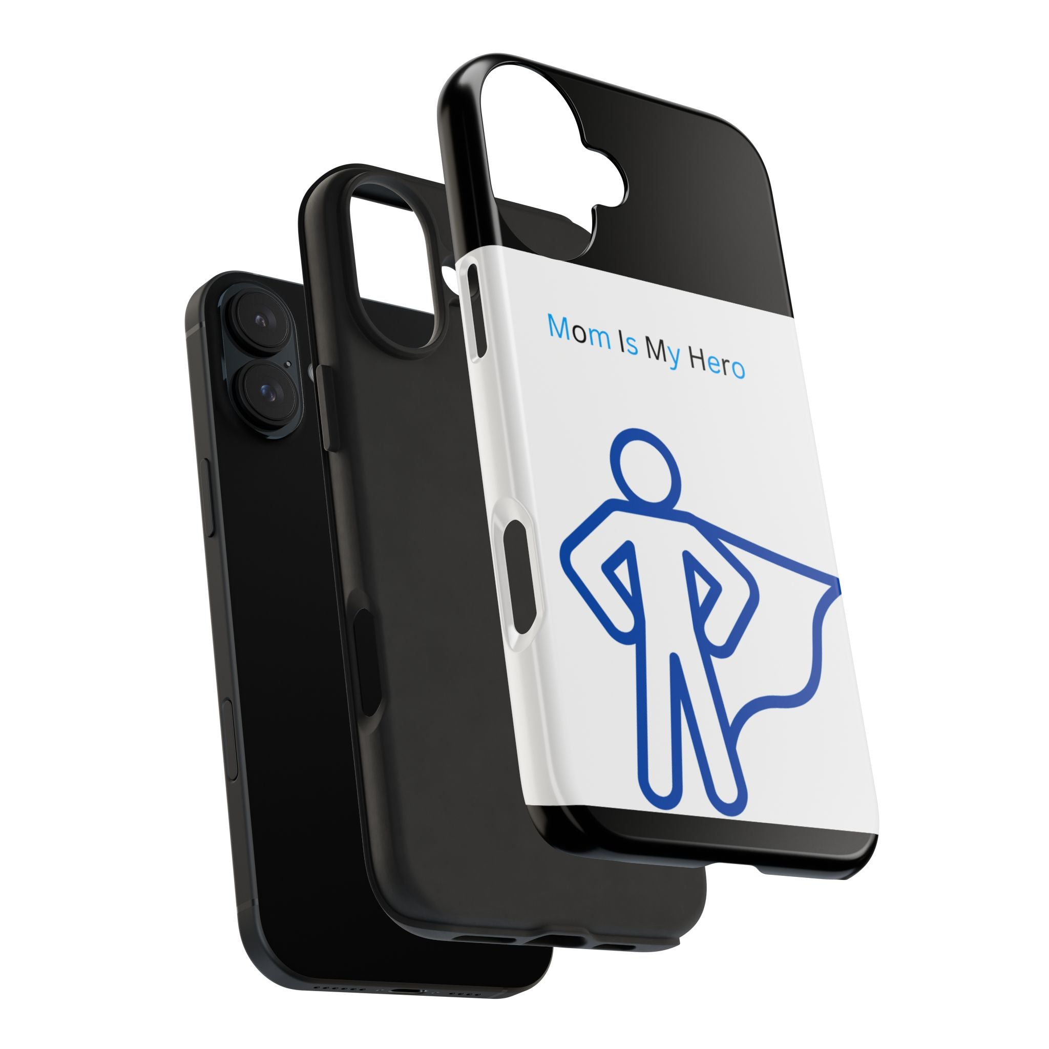Mom Is My Hero Tough Phone Cases | Gifts for Moms, Hero Phone Cover, Durable Phone Case, Mother's Day, Super Mom Gift