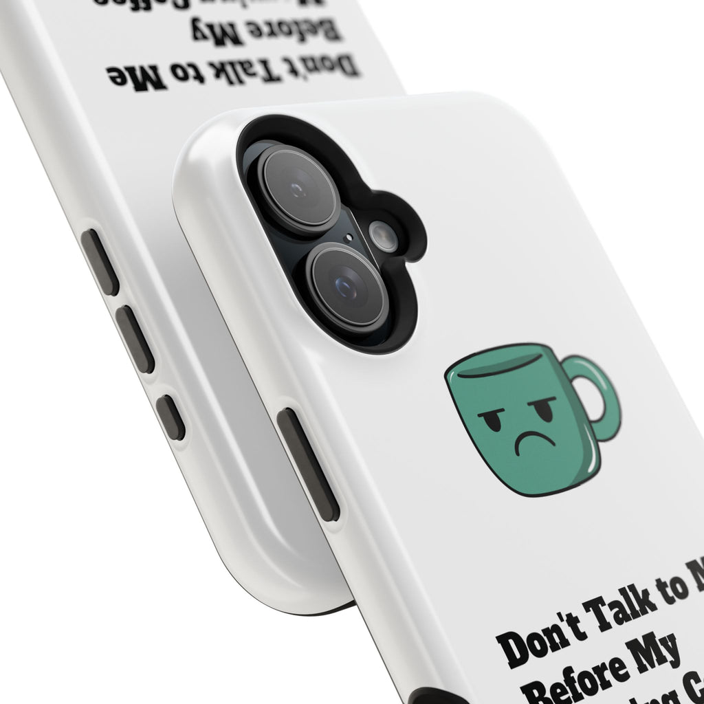 Coffee-Themed Magnetic Phone Cases, Funny Gift for Coffee Lovers, Morning Essential, Quirky Phone Accessories, Unique Merchandise