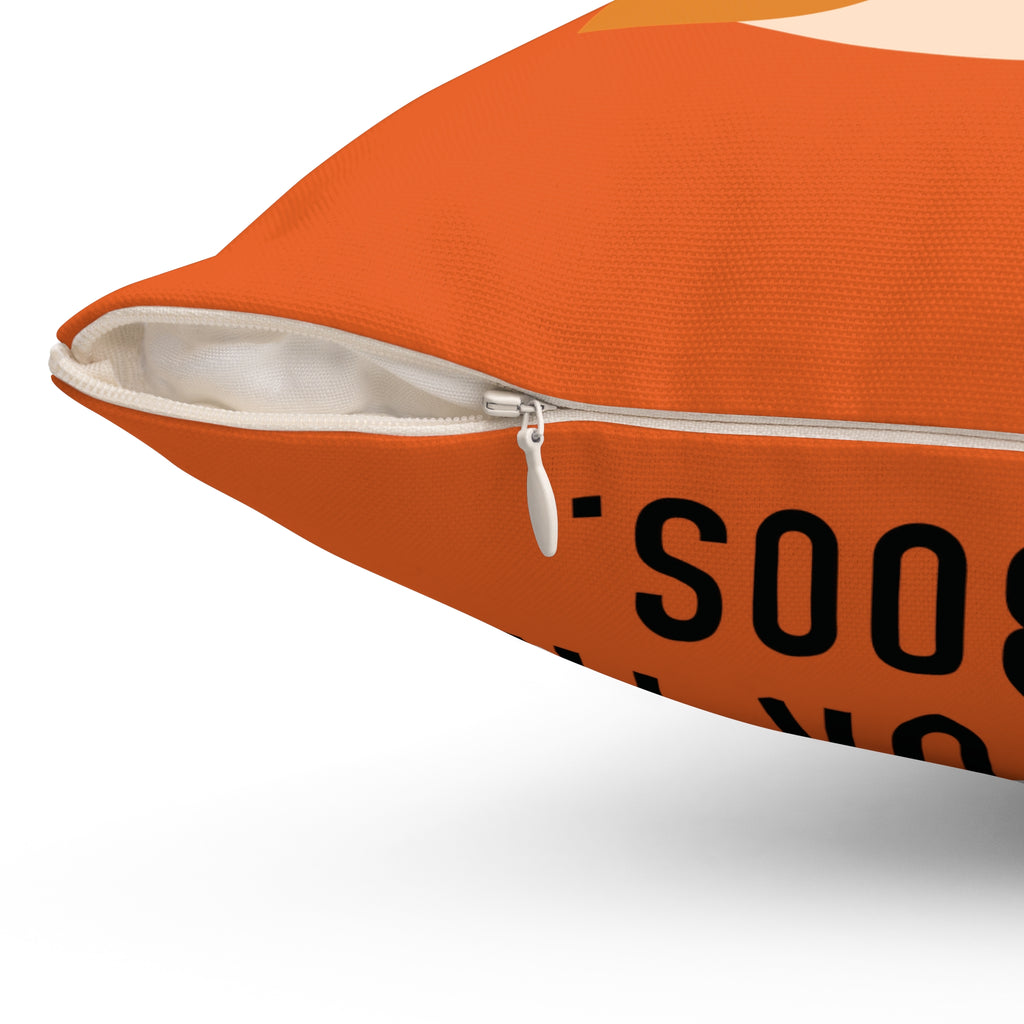 Festive Decorative Pillow with Fun Halloween Quotes, Seasonal Home Decor, Cozy Fall Accent, Halloween Celebration Gift, Autumn Pillow