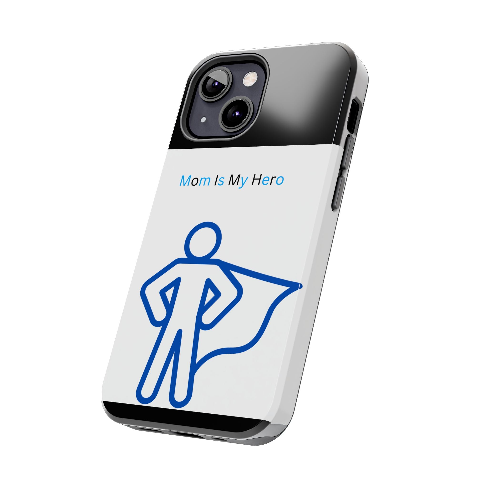 Mom Is My Hero Tough Phone Cases | Gifts for Moms, Hero Phone Cover, Durable Phone Case, Mother's Day, Super Mom Gift