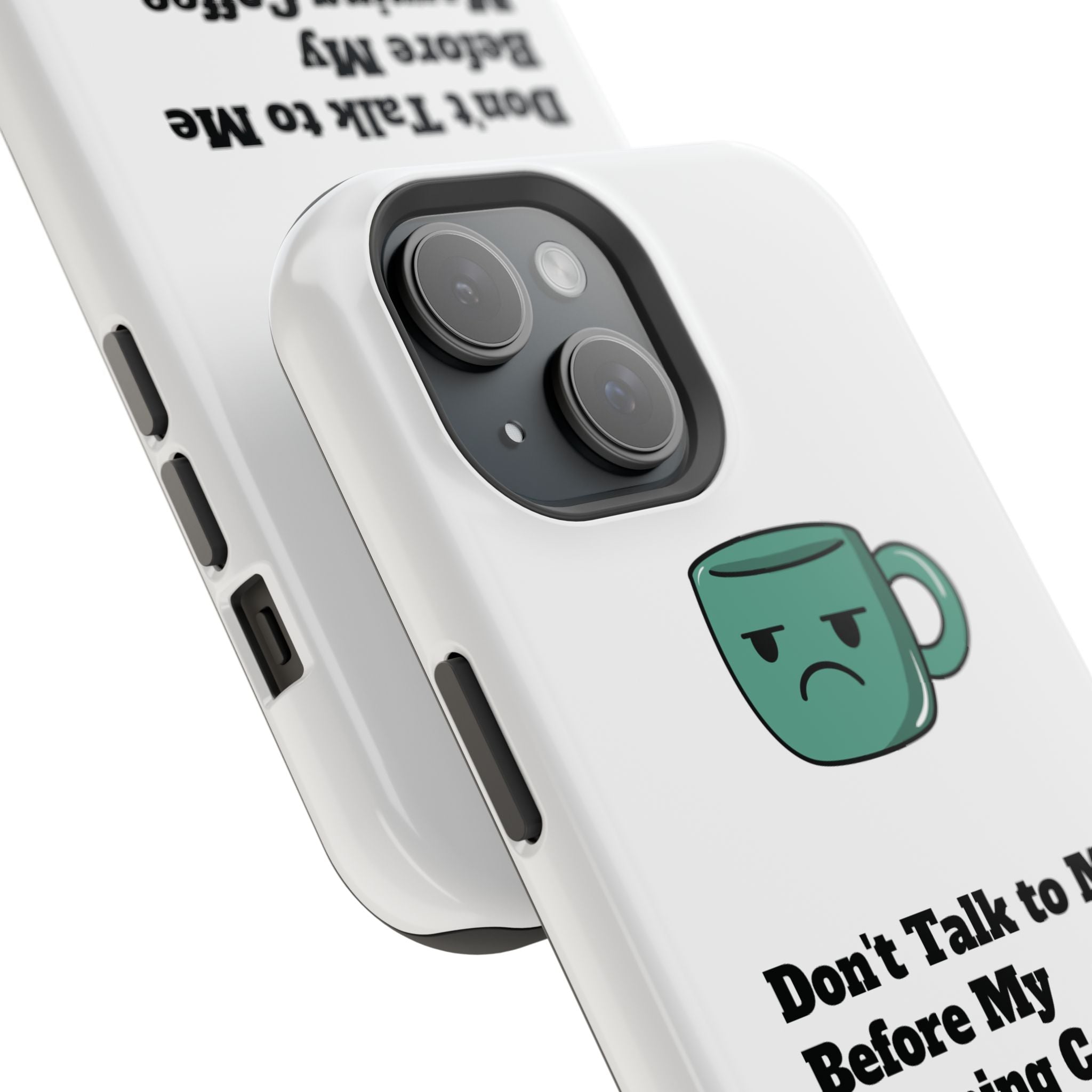 Coffee-Themed Magnetic Phone Cases, Funny Gift for Coffee Lovers, Morning Essential, Quirky Phone Accessories, Unique Merchandise