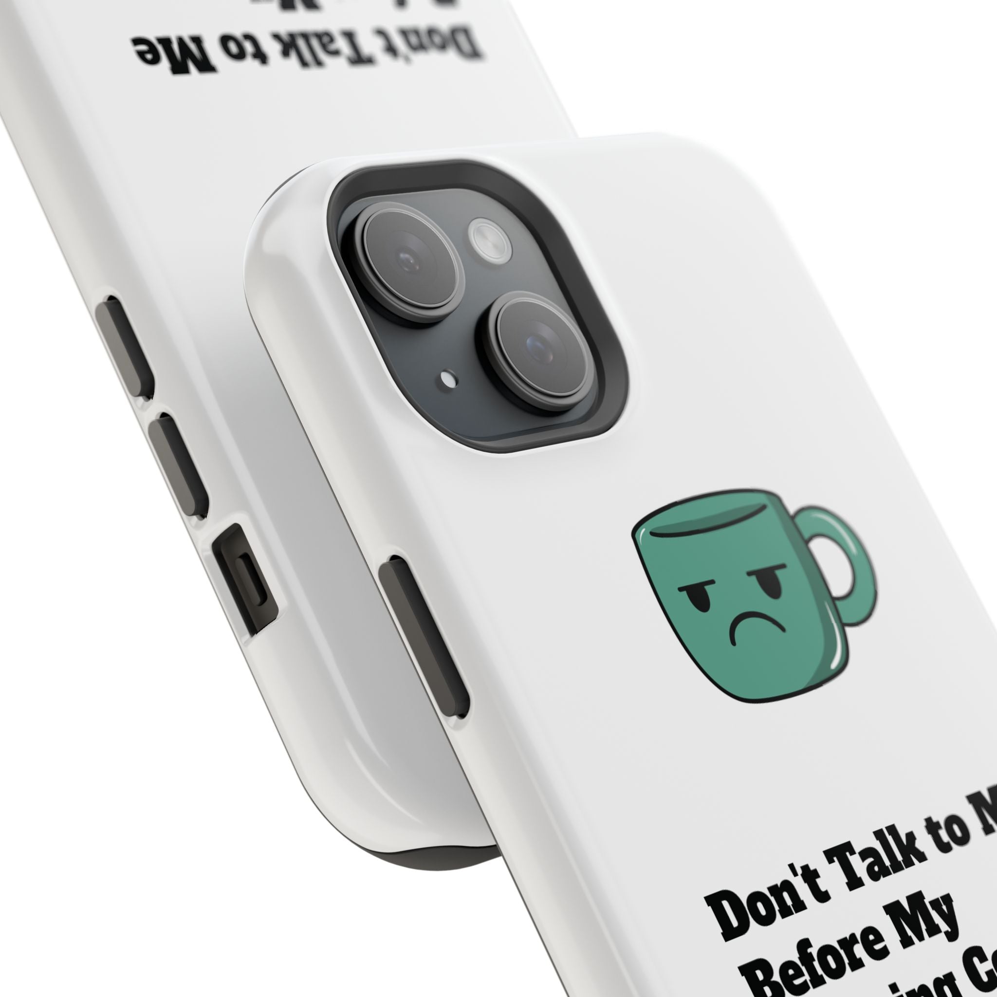 Coffee-Themed Magnetic Phone Cases, Funny Gift for Coffee Lovers, Morning Essential, Quirky Phone Accessories, Unique Merchandise