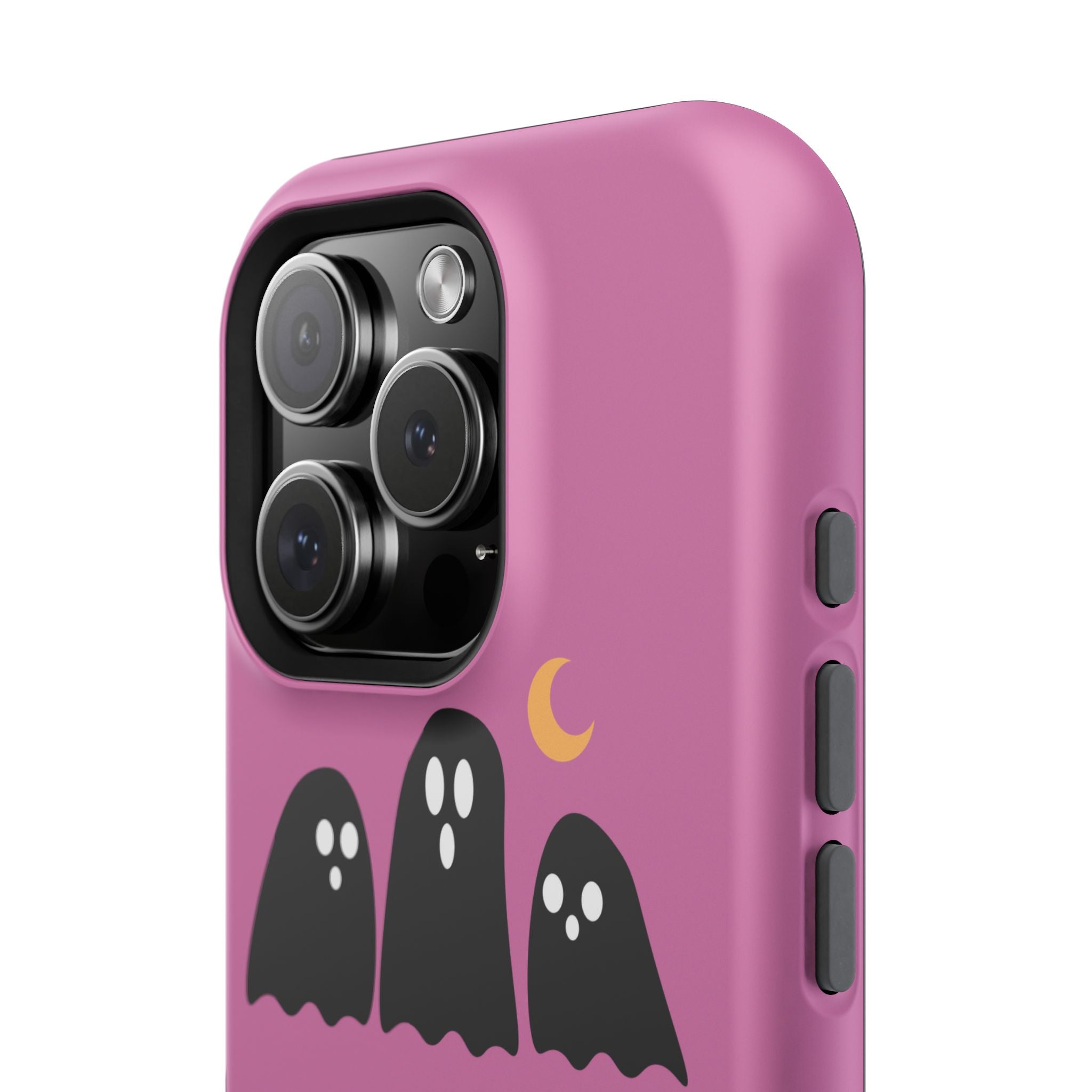 Ghostly Boo University Impact-Resistant Cases, Cute Phone Cover, Halloween Gift, College Student Accessory, Alumni Case