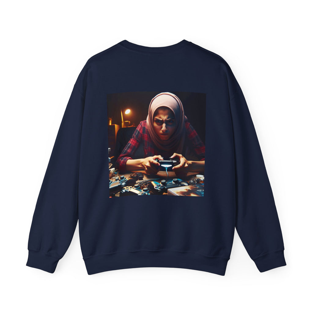 Unisex Gamer Sweatshirt - Cozy Crewneck, Perfect Gift for Gamers, Casual Wear, Gaming Apparel, Unique Sweatshirt