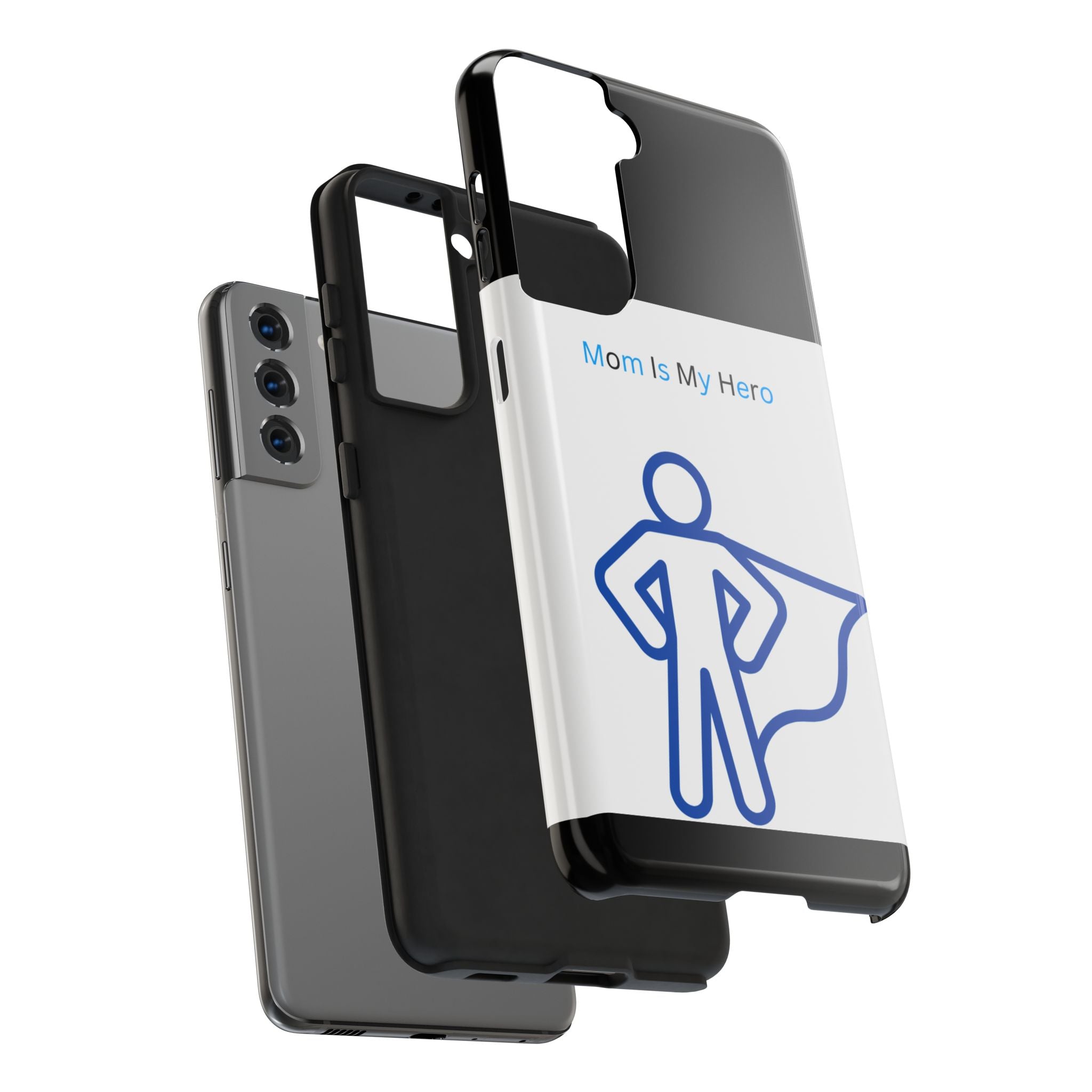 Mom Is My Hero Tough Phone Cases | Gifts for Moms, Hero Phone Cover, Durable Phone Case, Mother's Day, Super Mom Gift