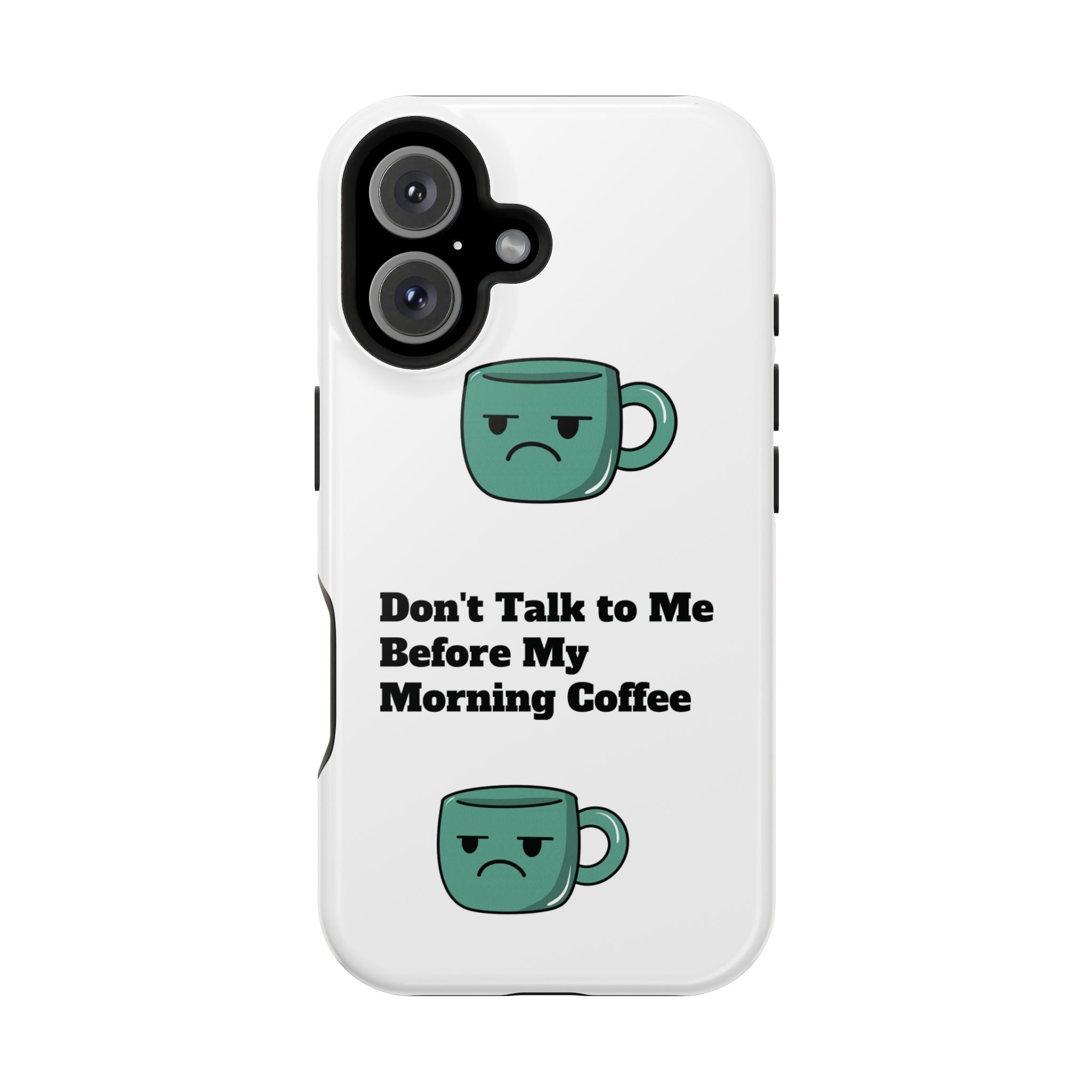 Coffee-Themed Magnetic Phone Cases, Funny Gift for Coffee Lovers, Morning Essential, Quirky Phone Accessories, Unique Merchandise