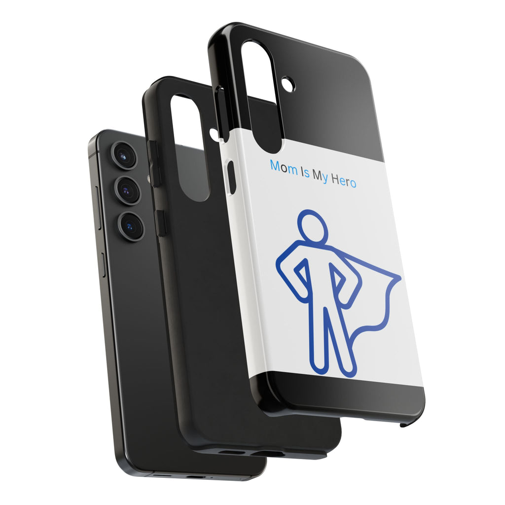 Mom Is My Hero Tough Phone Cases | Gifts for Moms, Hero Phone Cover, Durable Phone Case, Mother's Day, Super Mom Gift