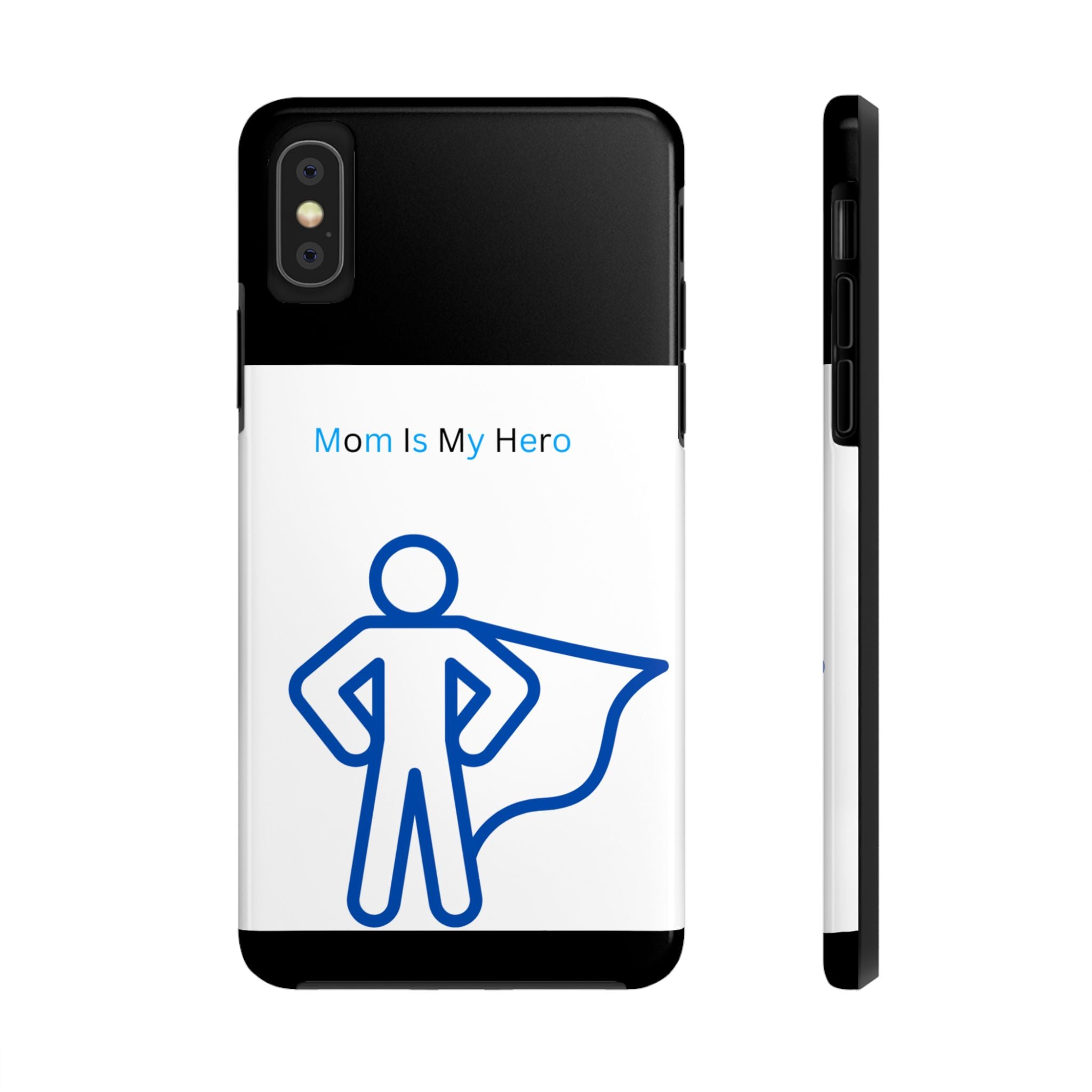 Mom Is My Hero Tough Phone Cases | Gifts for Moms, Hero Phone Cover, Durable Phone Case, Mother's Day, Super Mom Gift