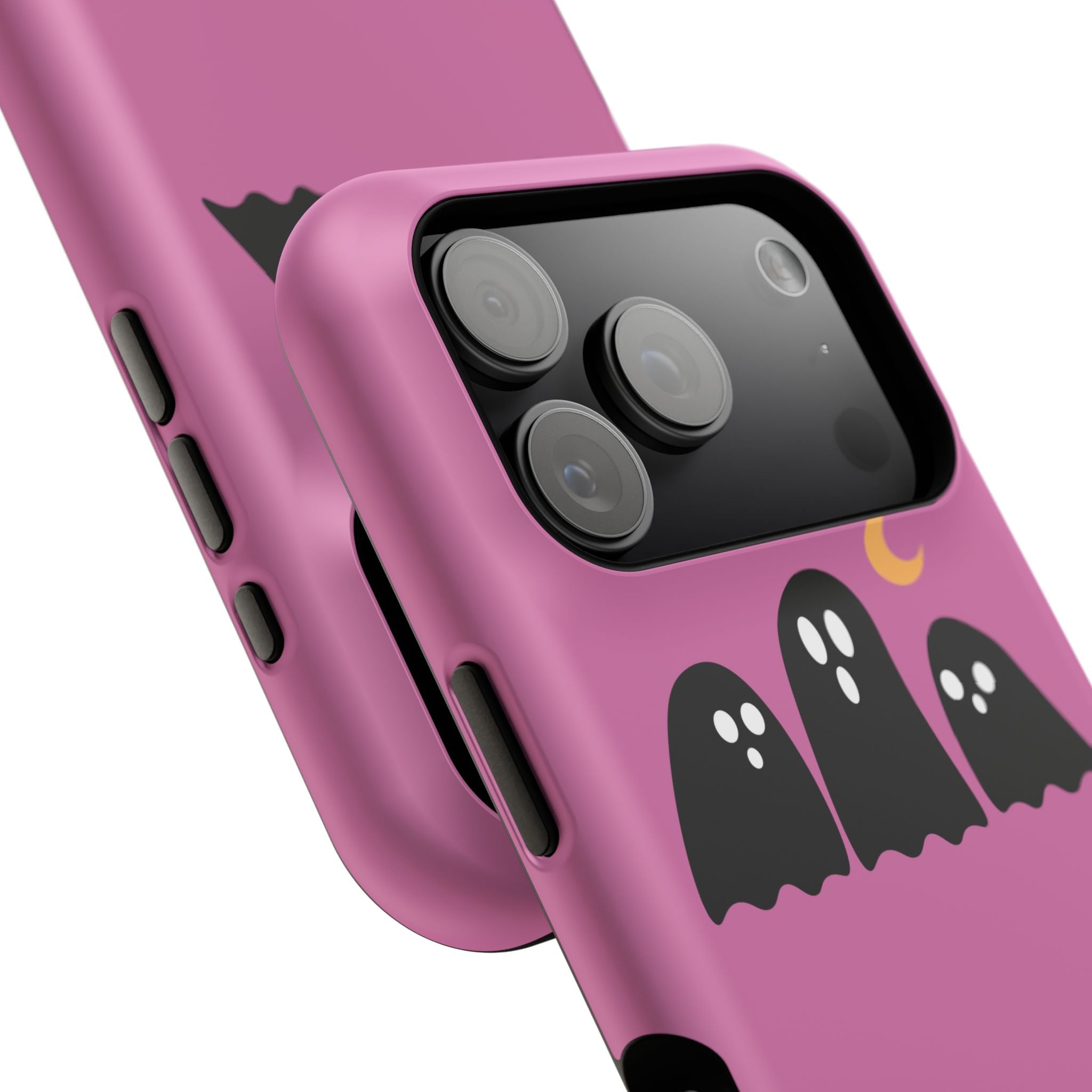 Ghostly Boo University Impact-Resistant Cases, Cute Phone Cover, Halloween Gift, College Student Accessory, Alumni Case