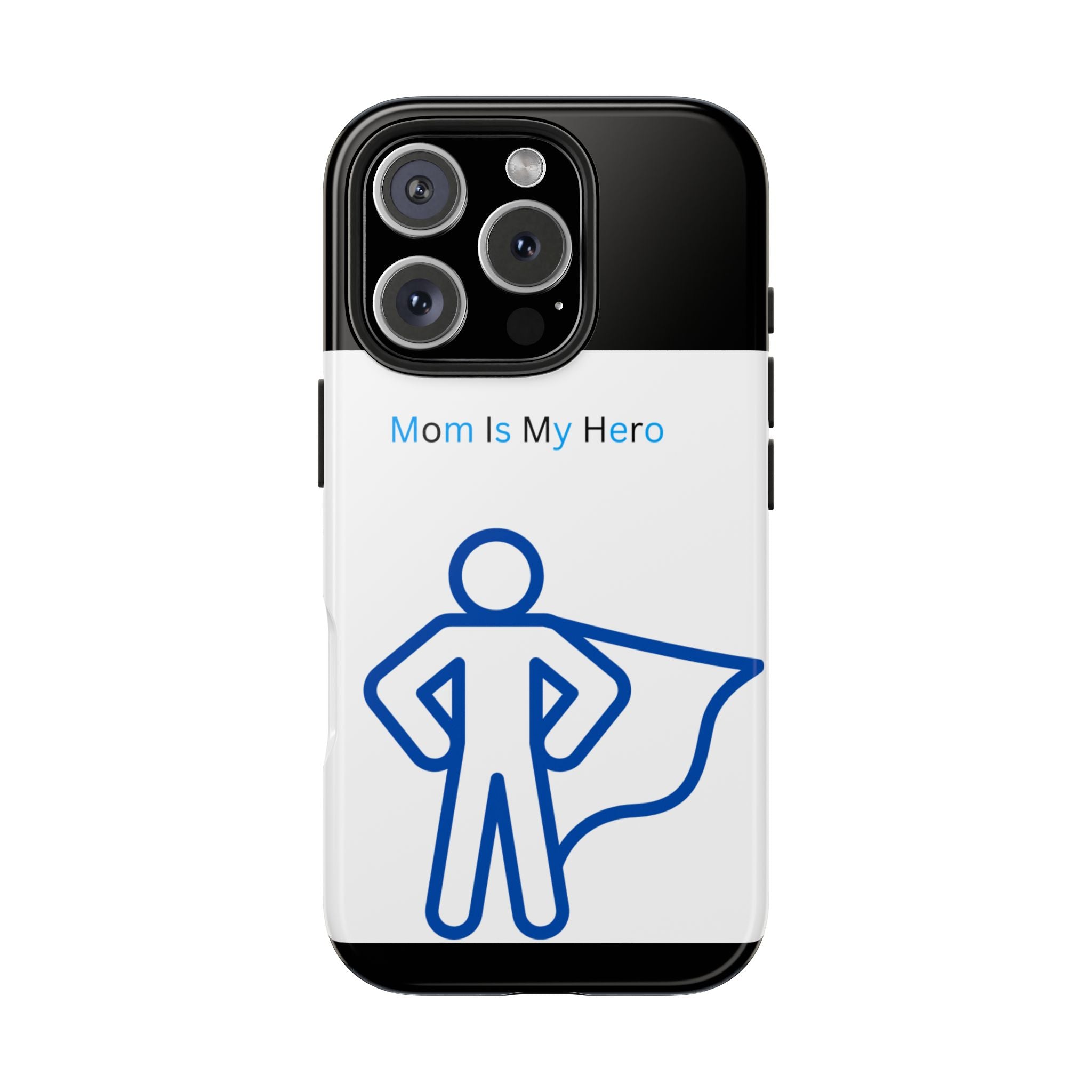 Mom Is My Hero Tough Phone Cases | Gifts for Moms, Hero Phone Cover, Durable Phone Case, Mother's Day, Super Mom Gift