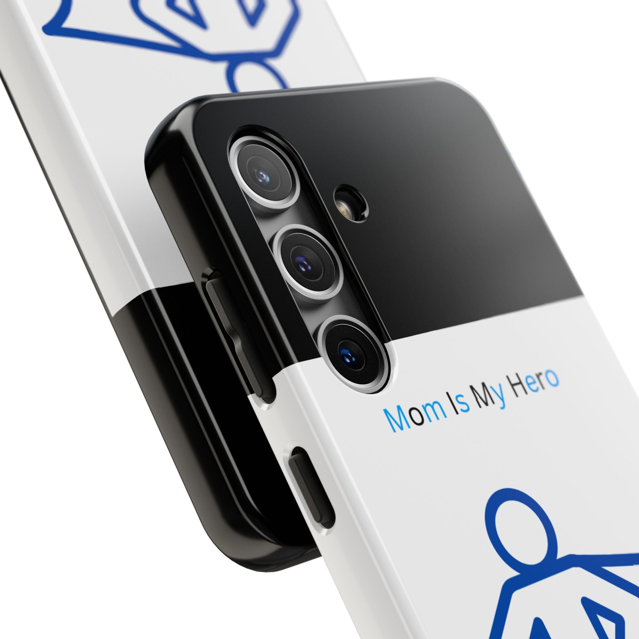 Mom Is My Hero Tough Phone Cases | Gifts for Moms, Hero Phone Cover, Durable Phone Case, Mother's Day, Super Mom Gift