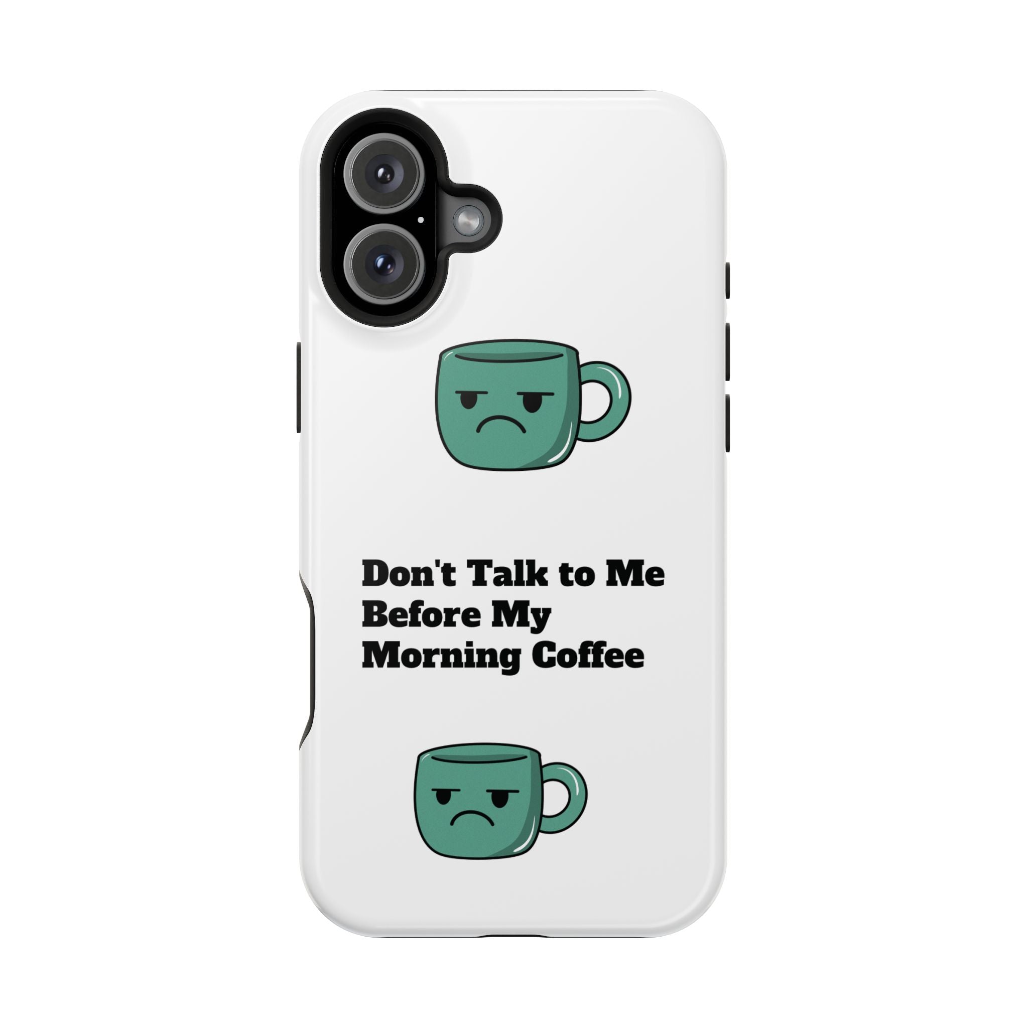 Coffee-Themed Magnetic Phone Cases, Funny Gift for Coffee Lovers, Morning Essential, Quirky Phone Accessories, Unique Merchandise