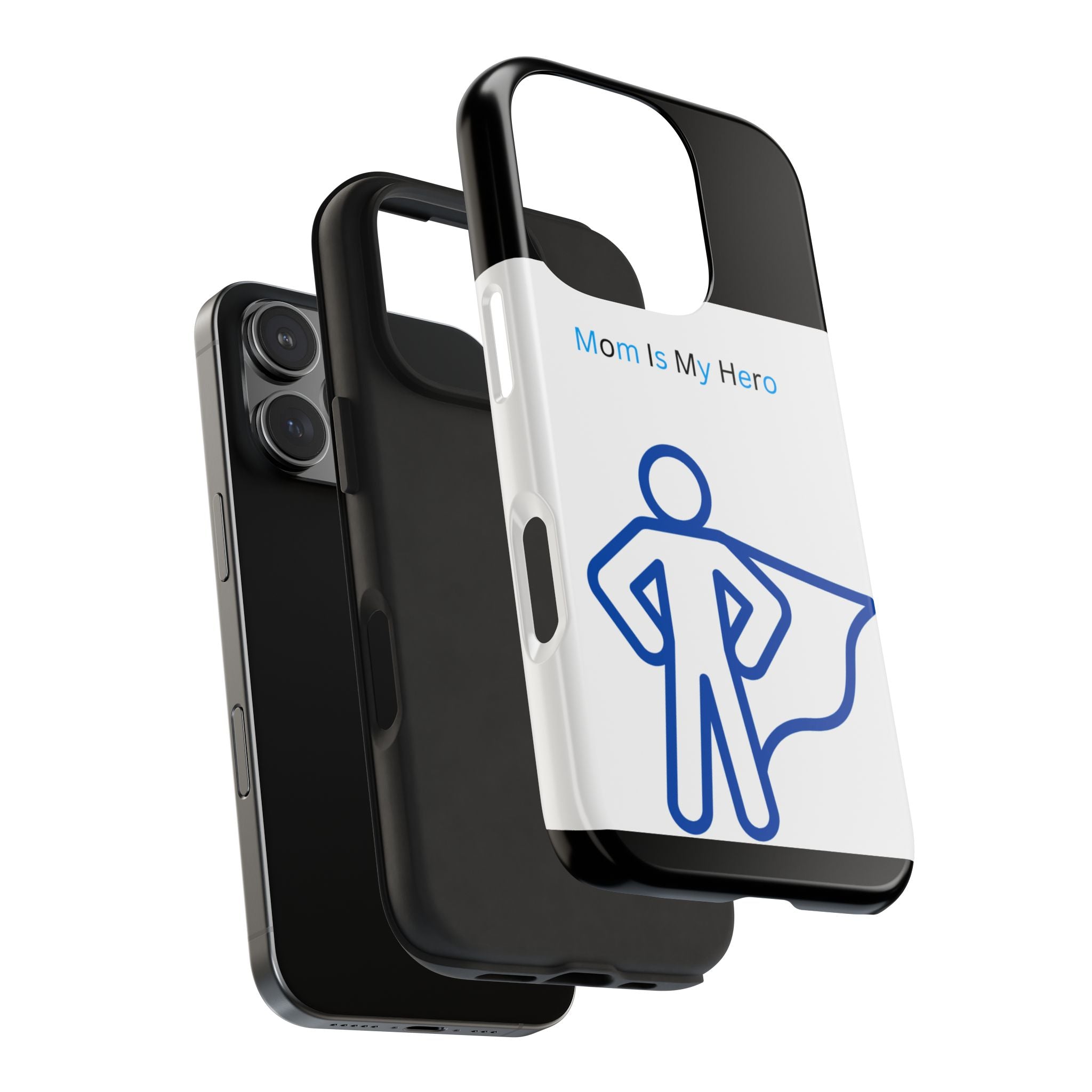 Mom Is My Hero Tough Phone Cases | Gifts for Moms, Hero Phone Cover, Durable Phone Case, Mother's Day, Super Mom Gift