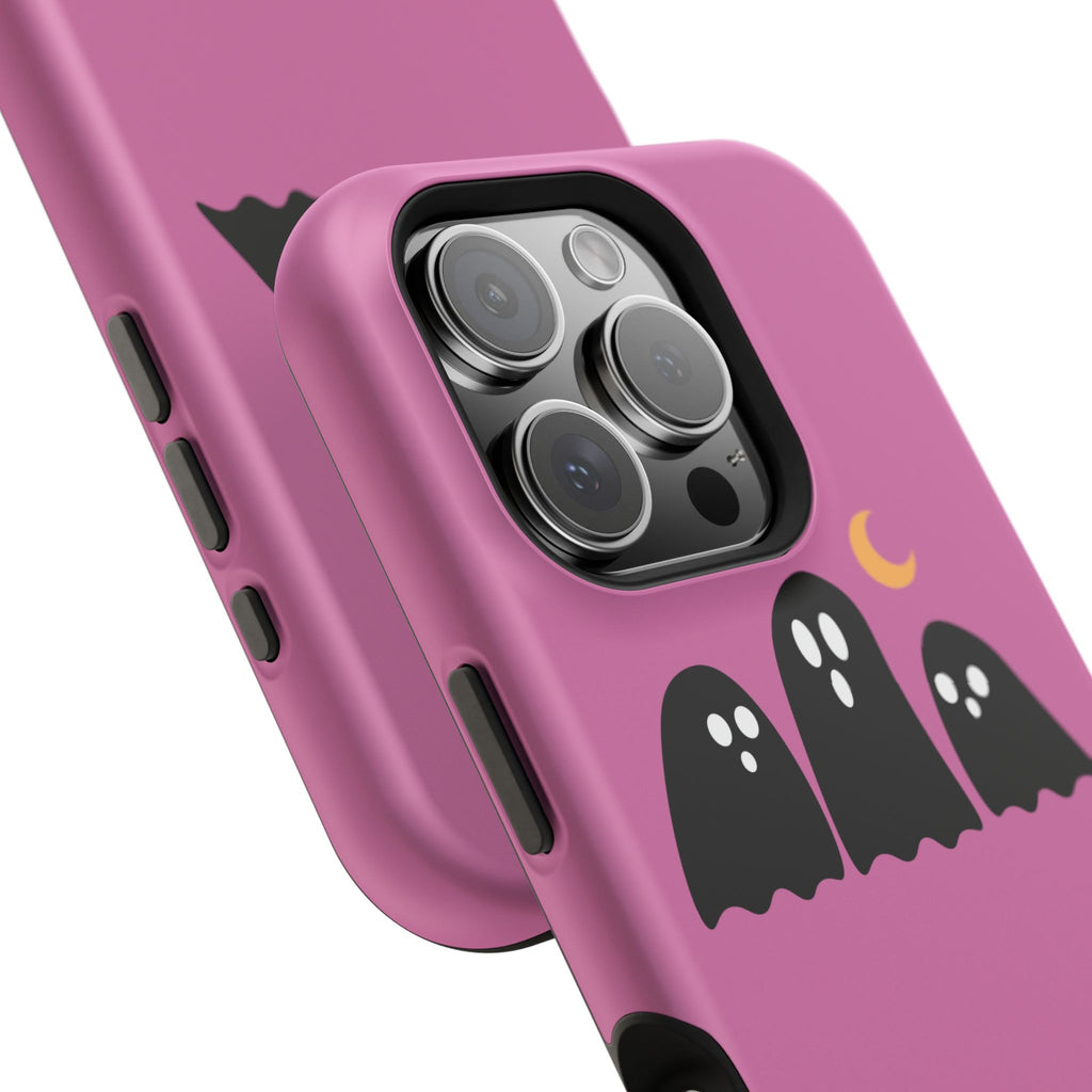 Ghostly Boo University Impact-Resistant Cases, Cute Phone Cover, Halloween Gift, College Student Accessory, Alumni Case