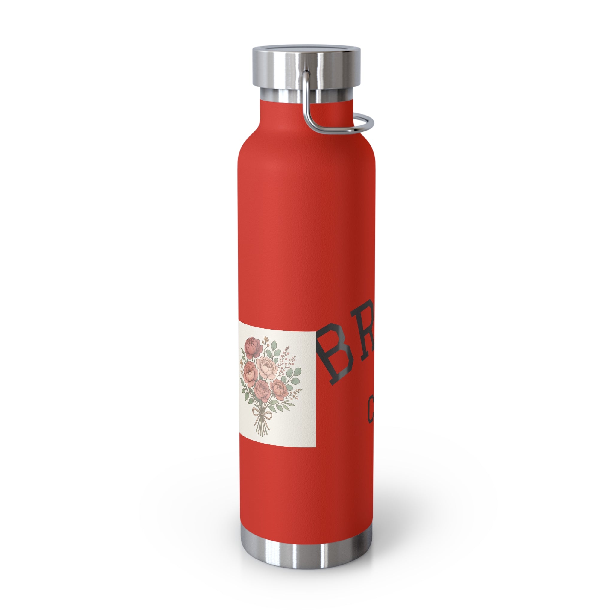 Bride Crew Insulated Water Bottle | Wedding Gift, Bridal Party Favor, Engagement Party, Floral Design, Eco-Friendly Beverage Container