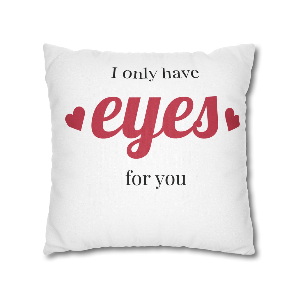 Heartfelt Pillowcase Gift for Couples, Bedroom Decor, Cozy Home Accessory, Funny Quotes, Valentine's Day, Love Gifts