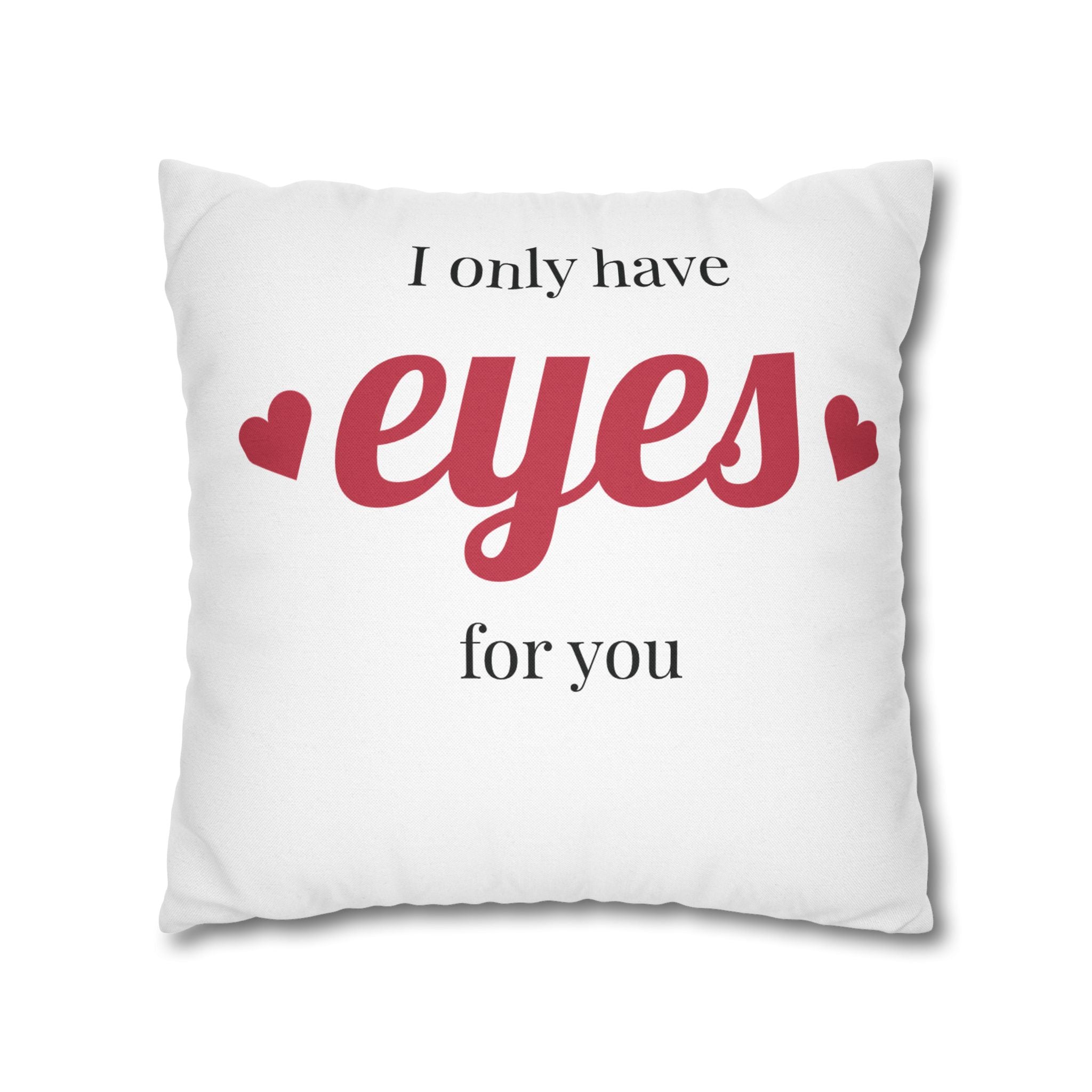 Heartfelt Pillowcase Gift for Couples, Bedroom Decor, Cozy Home Accessory, Funny Quotes, Valentine's Day, Love Gifts