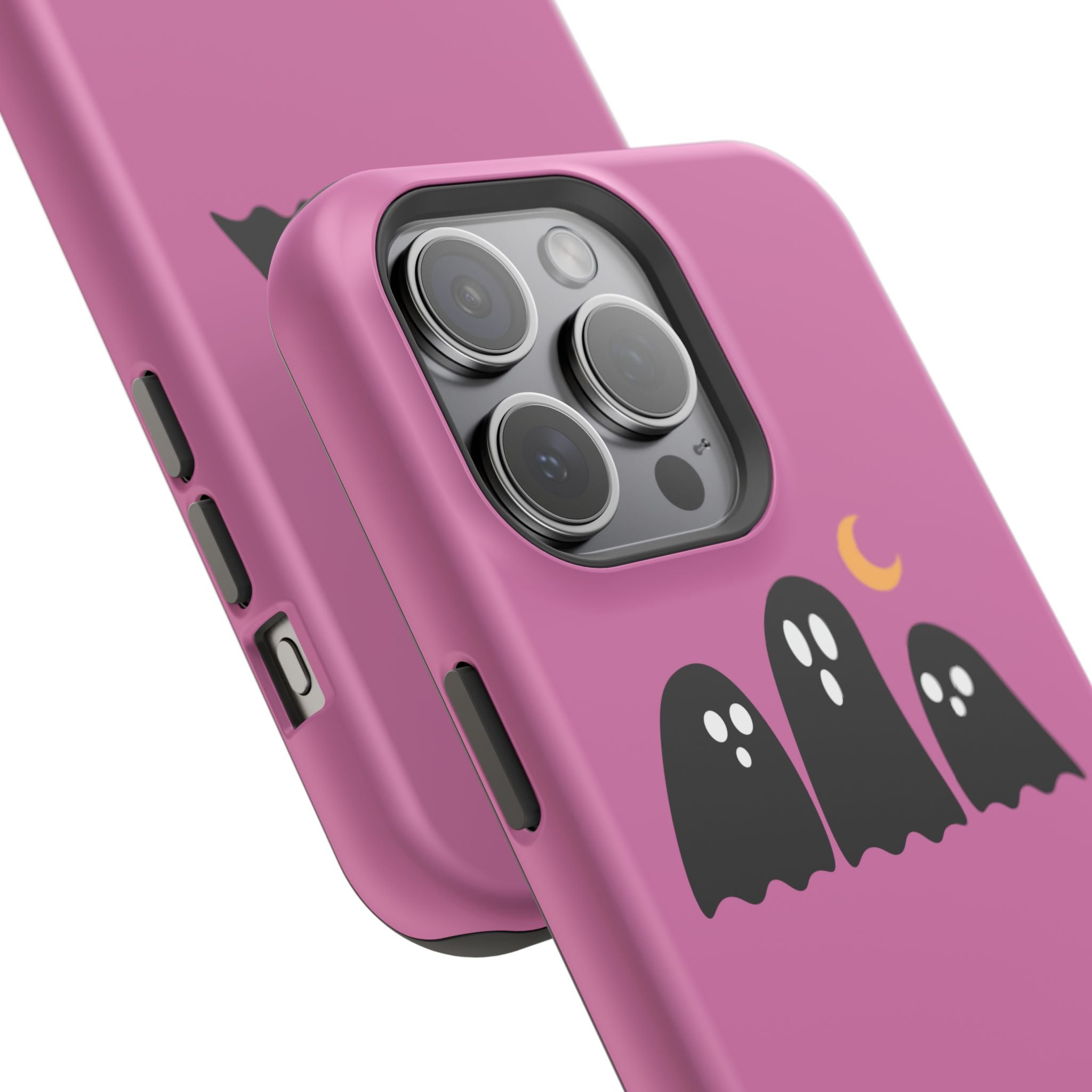 Ghostly Boo University Impact-Resistant Cases, Cute Phone Cover, Halloween Gift, College Student Accessory, Alumni Case