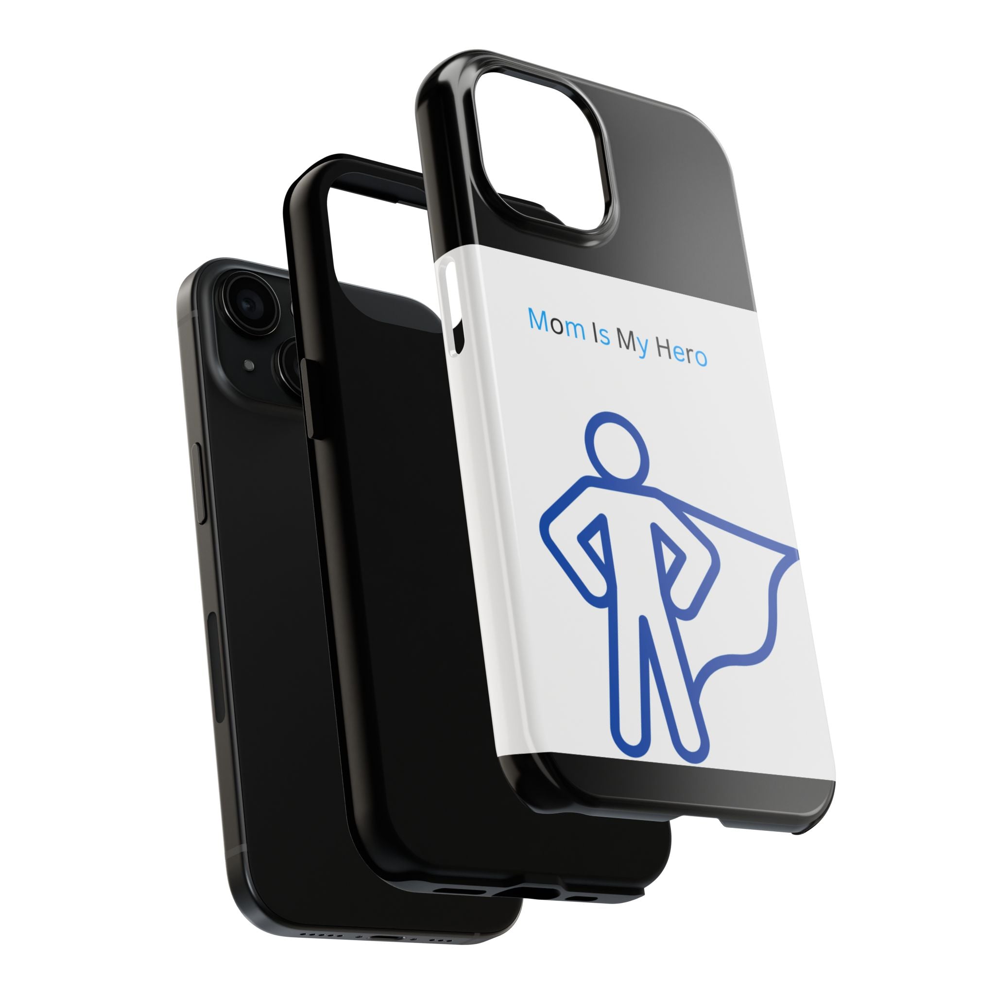 Mom Is My Hero Tough Phone Cases | Gifts for Moms, Hero Phone Cover, Durable Phone Case, Mother's Day, Super Mom Gift