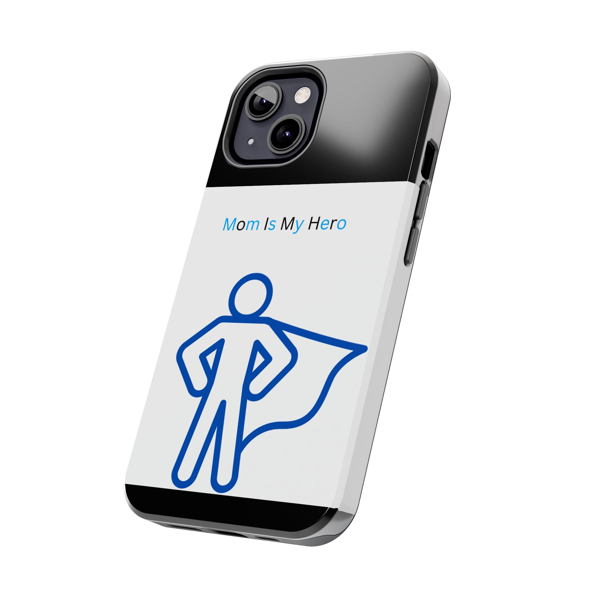 Mom Is My Hero Tough Phone Cases | Gifts for Moms, Hero Phone Cover, Durable Phone Case, Mother's Day, Super Mom Gift