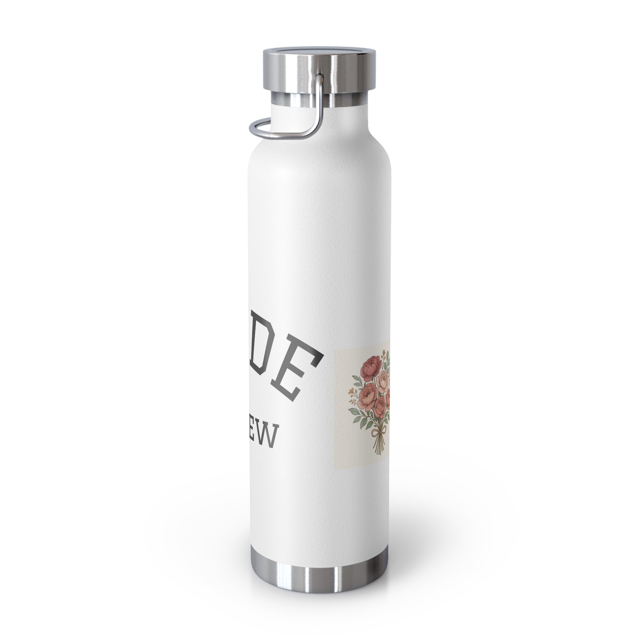 Bride Crew Insulated Water Bottle | Wedding Gift, Bridal Party Favor, Engagement Party, Floral Design, Eco-Friendly Beverage Container