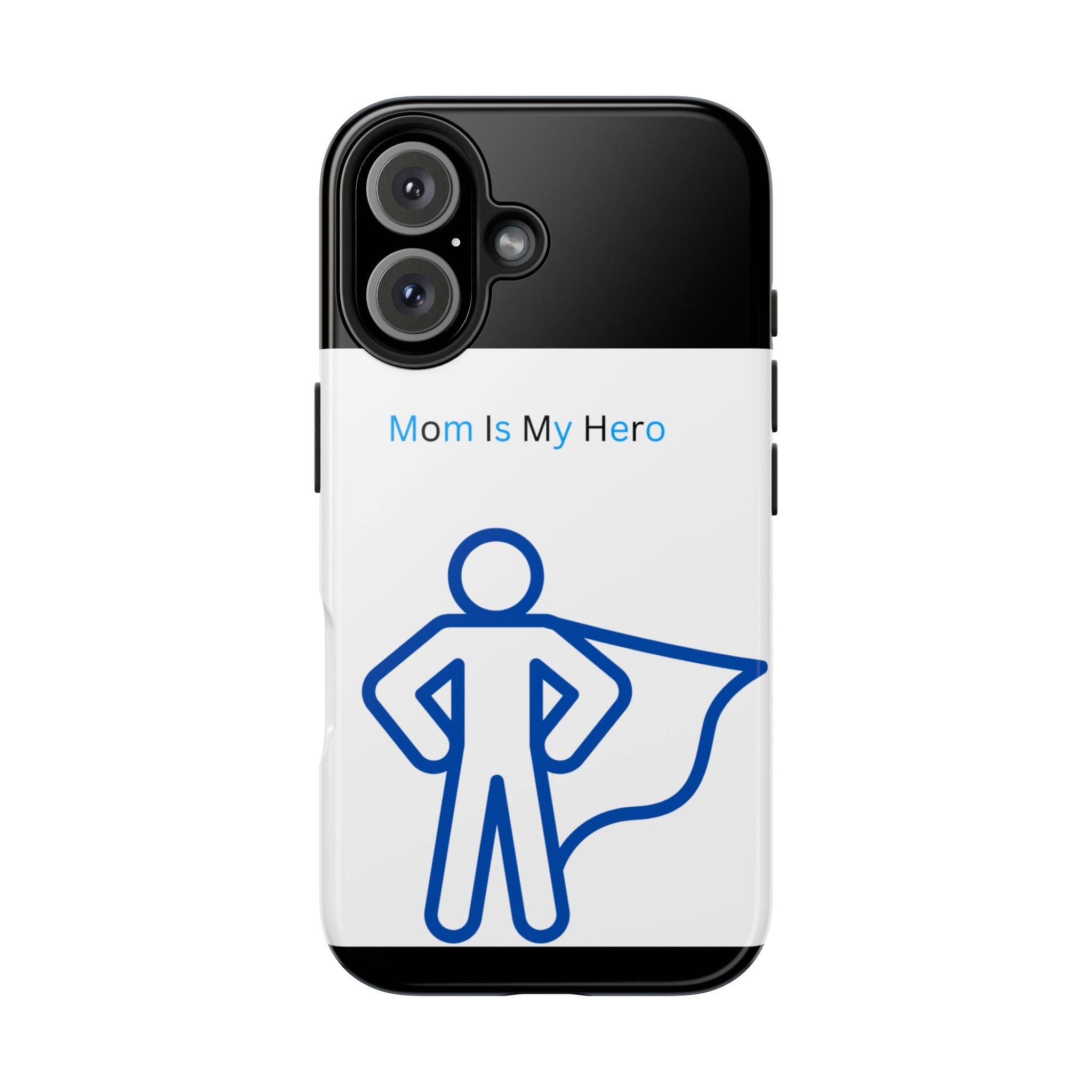 Mom Is My Hero Tough Phone Cases | Gifts for Moms, Hero Phone Cover, Durable Phone Case, Mother's Day, Super Mom Gift