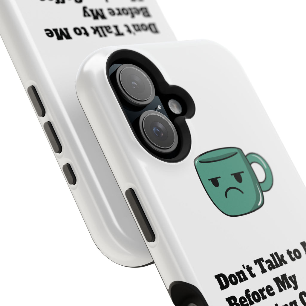 Coffee-Themed Magnetic Phone Cases, Funny Gift for Coffee Lovers, Morning Essential, Quirky Phone Accessories, Unique Merchandise