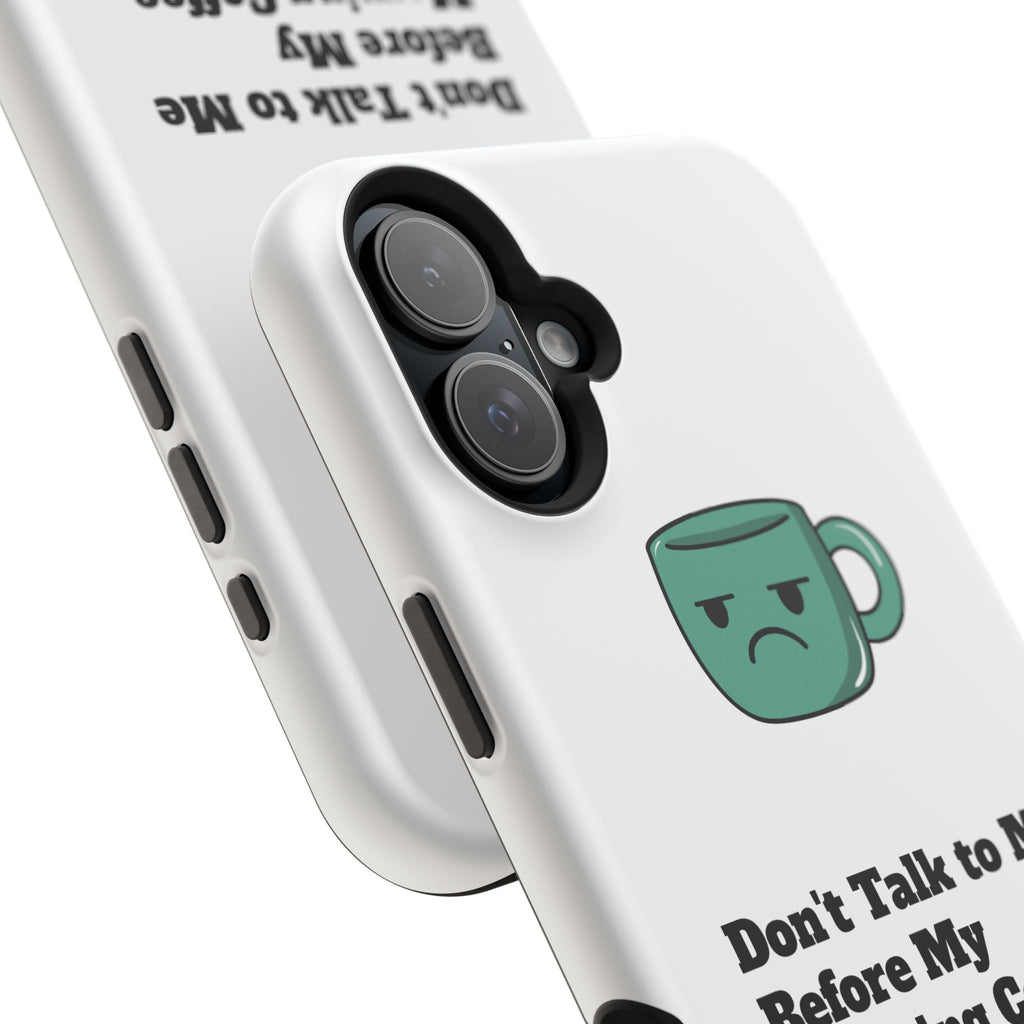 Coffee-Themed Magnetic Phone Cases, Funny Gift for Coffee Lovers, Morning Essential, Quirky Phone Accessories, Unique Merchandise