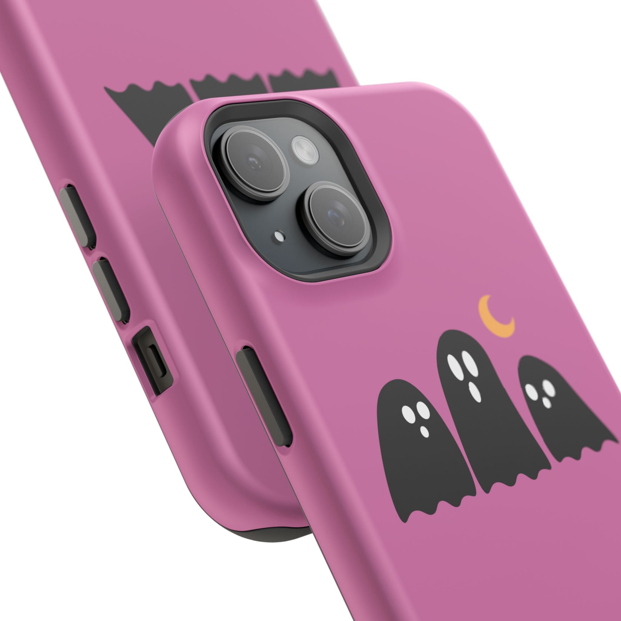 Ghostly Boo University Impact-Resistant Cases, Cute Phone Cover, Halloween Gift, College Student Accessory, Alumni Case
