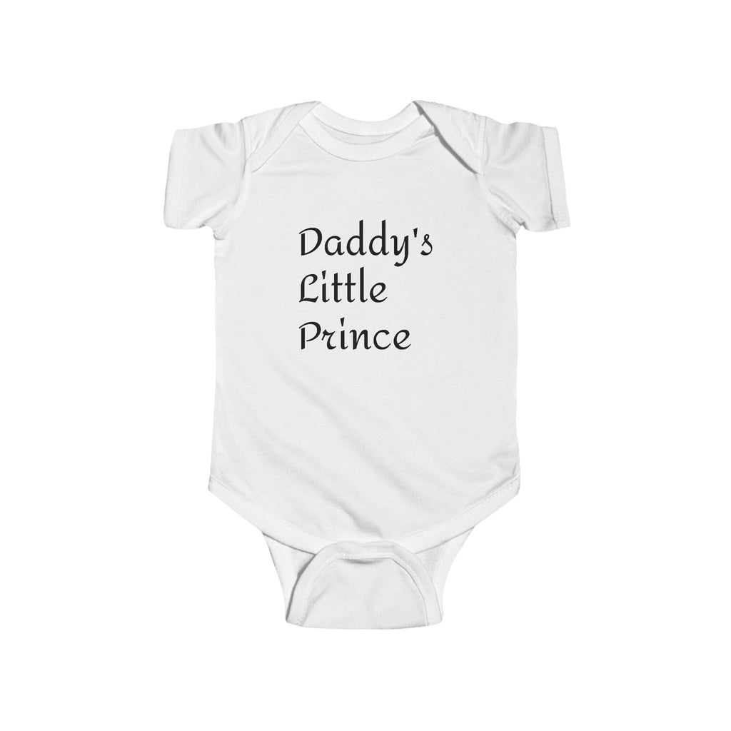 Daddy's Little Prince Crown Bodysuit, Baby Shower Gift, Infant Outfit, Newborn Clothing, Cute Baby Fashion, Royal Baby Gift