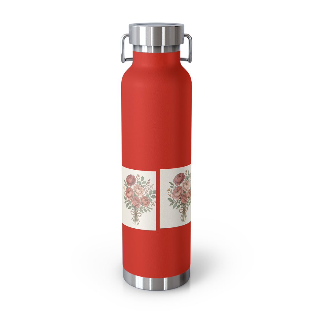 Bride Crew Insulated Water Bottle | Wedding Gift, Bridal Party Favor, Engagement Party, Floral Design, Eco-Friendly Beverage Container