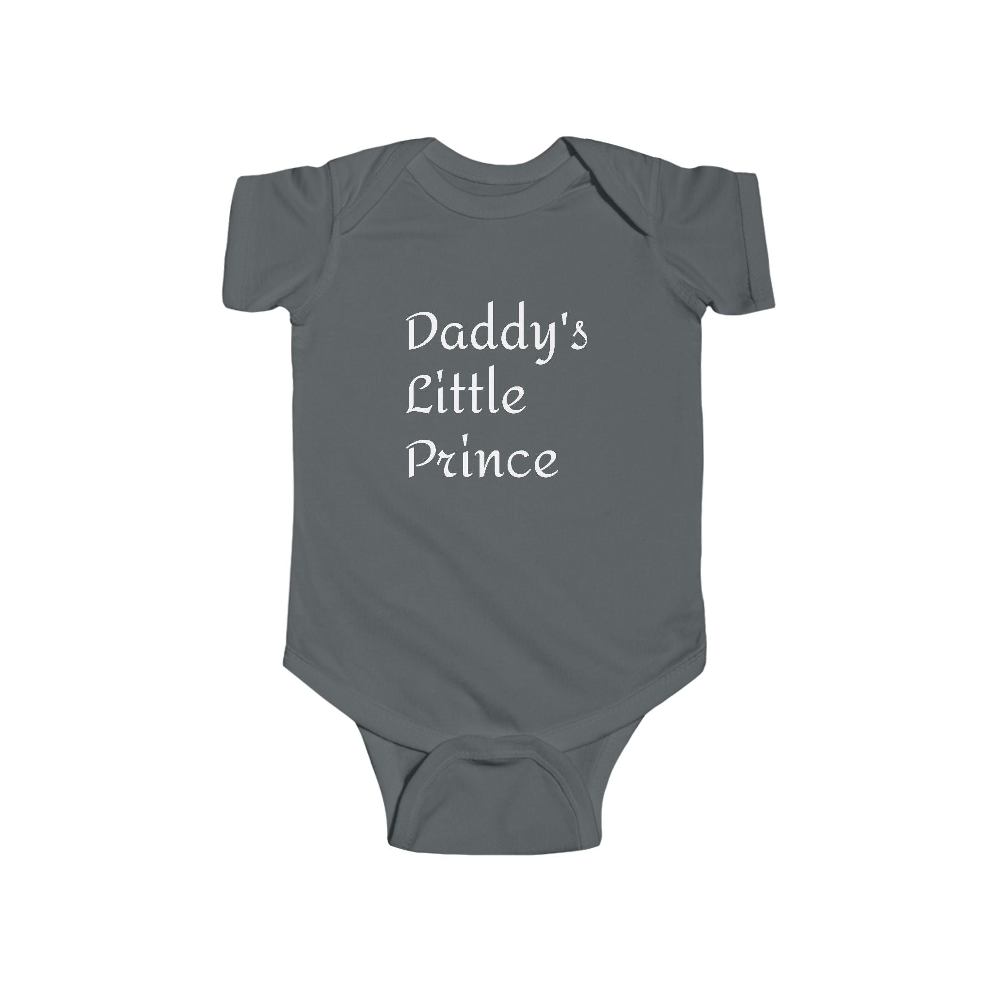 Daddy's Little Prince Crown Bodysuit, Baby Shower Gift, Infant Outfit, Newborn Clothing, Cute Baby Fashion, Royal Baby Gift