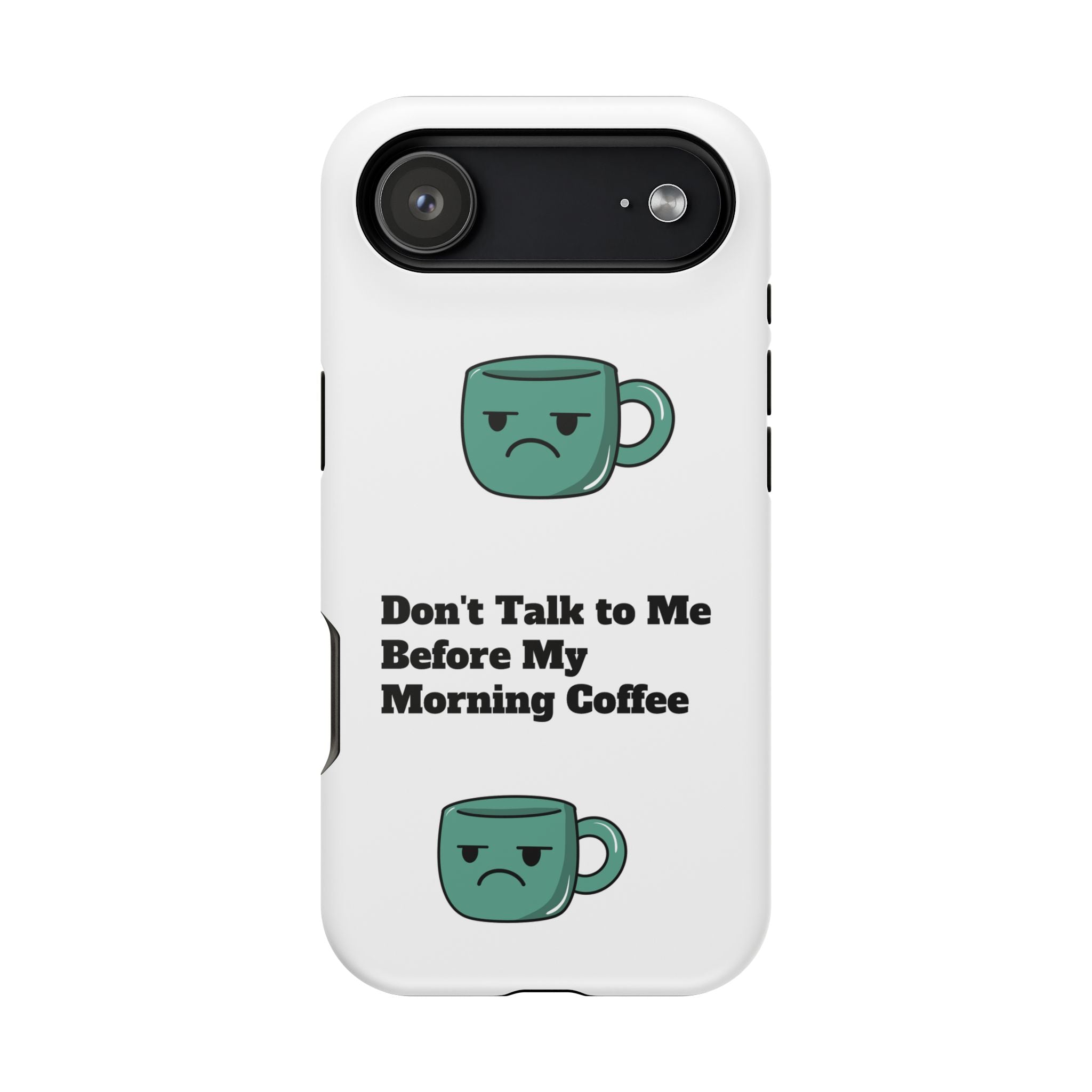 Coffee-Themed Magnetic Phone Cases, Funny Gift for Coffee Lovers, Morning Essential, Quirky Phone Accessories, Unique Merchandise